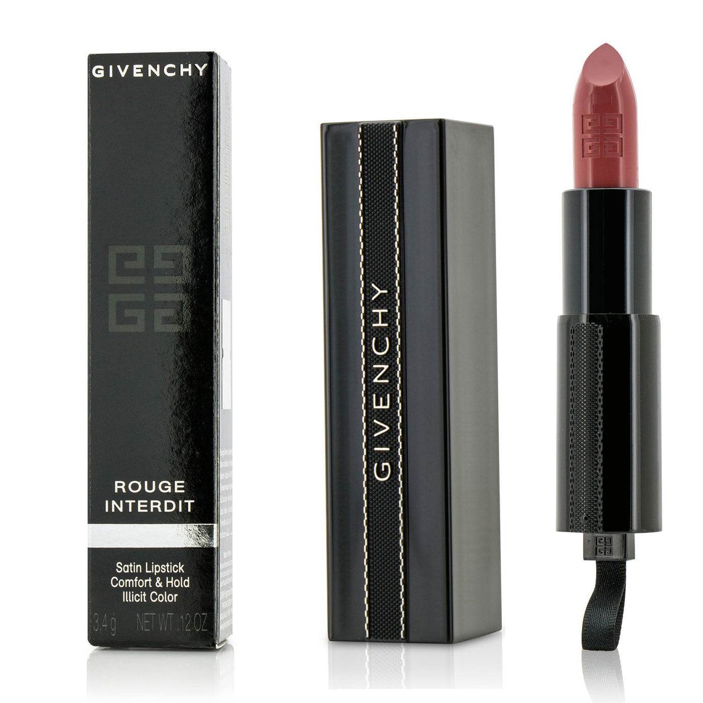 Givenchy Rouge Interdit Satin Lipstick - # 14 Redlight  3.4g/0.12oz