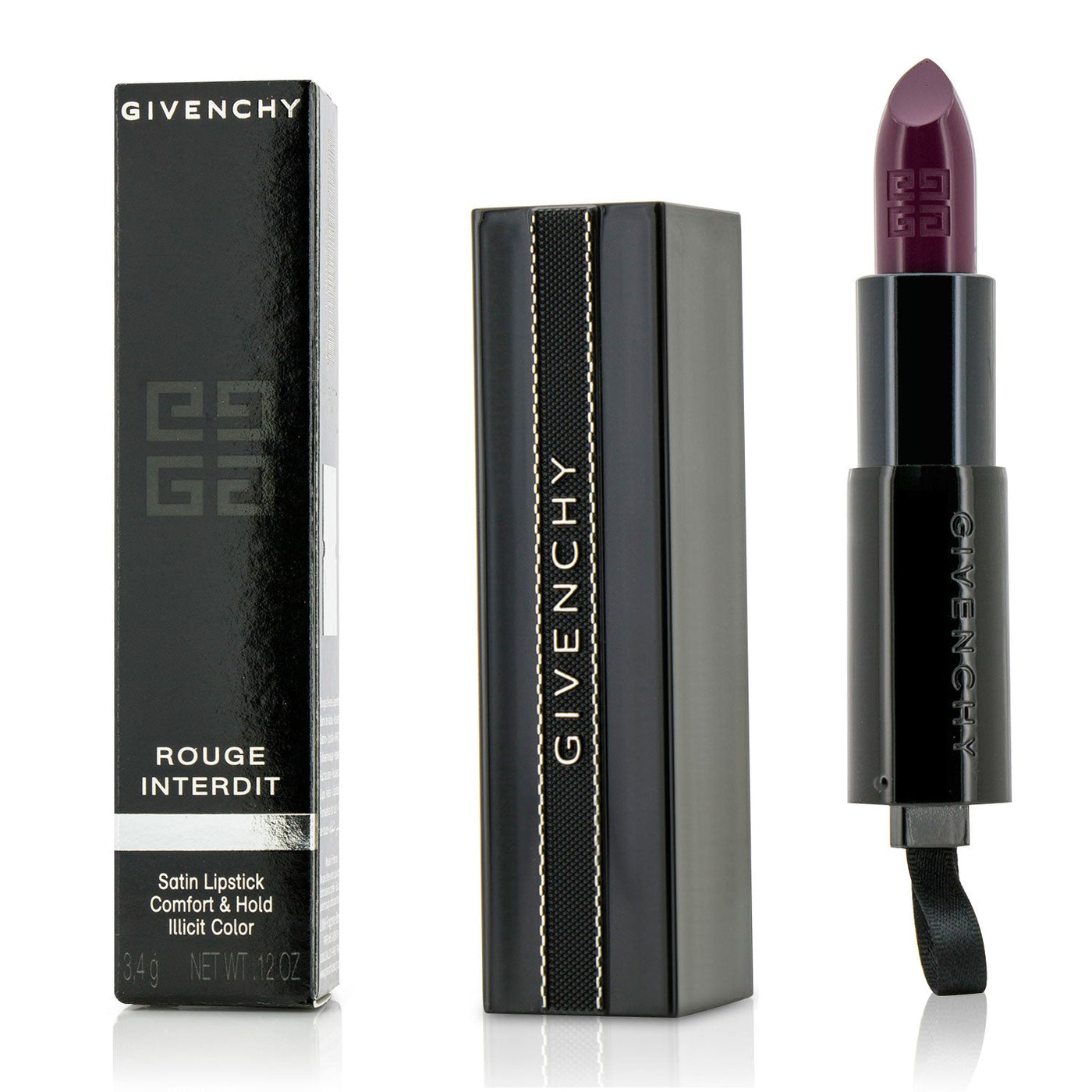 Givenchy Rouge Interdit Satin Lipstick - # 11 Orange Underground  3.4g/0.12oz