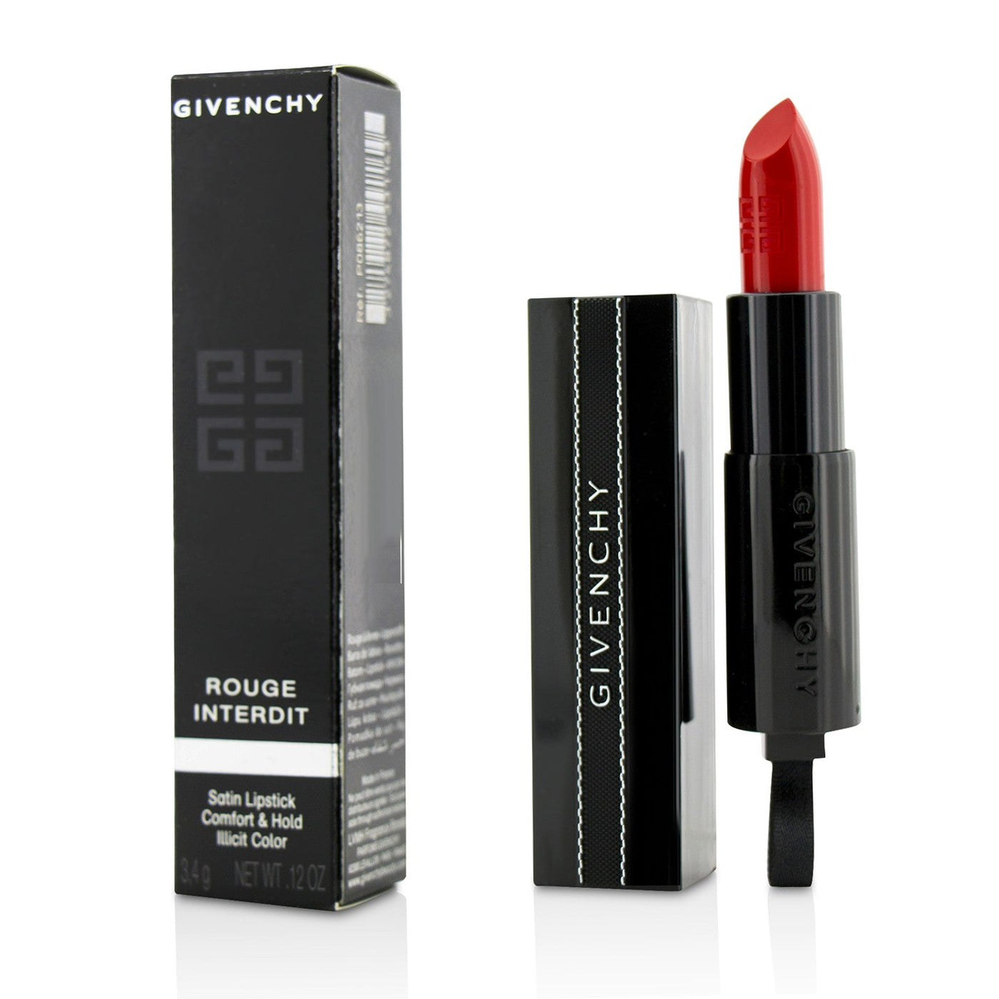 Givenchy Rouge Interdit Satin Lipstick - # 16 Wanted Coral  3.4g/0.12oz