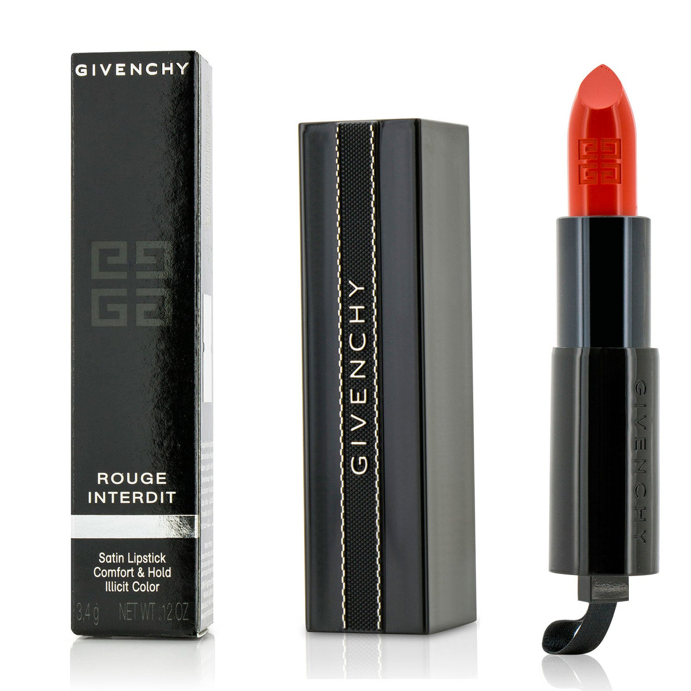 Givenchy Rouge Interdit Satin Lipstick - # 20 Wild Rose  3.4g/0.12oz