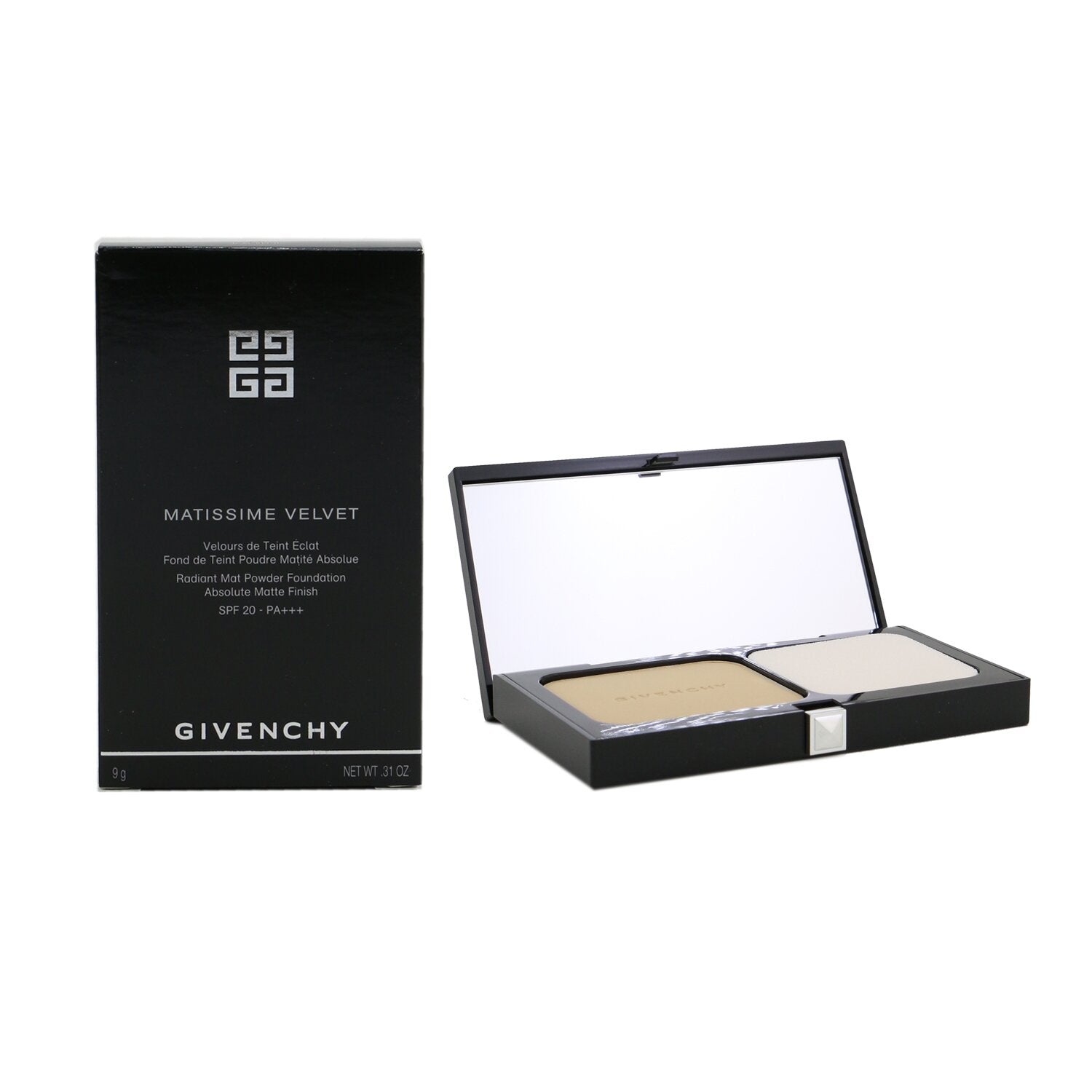 Givenchy Matissime Velvet Radiant Mat Powder Foundation SPF 20 - #05 Mat Honey  9g/0.31oz