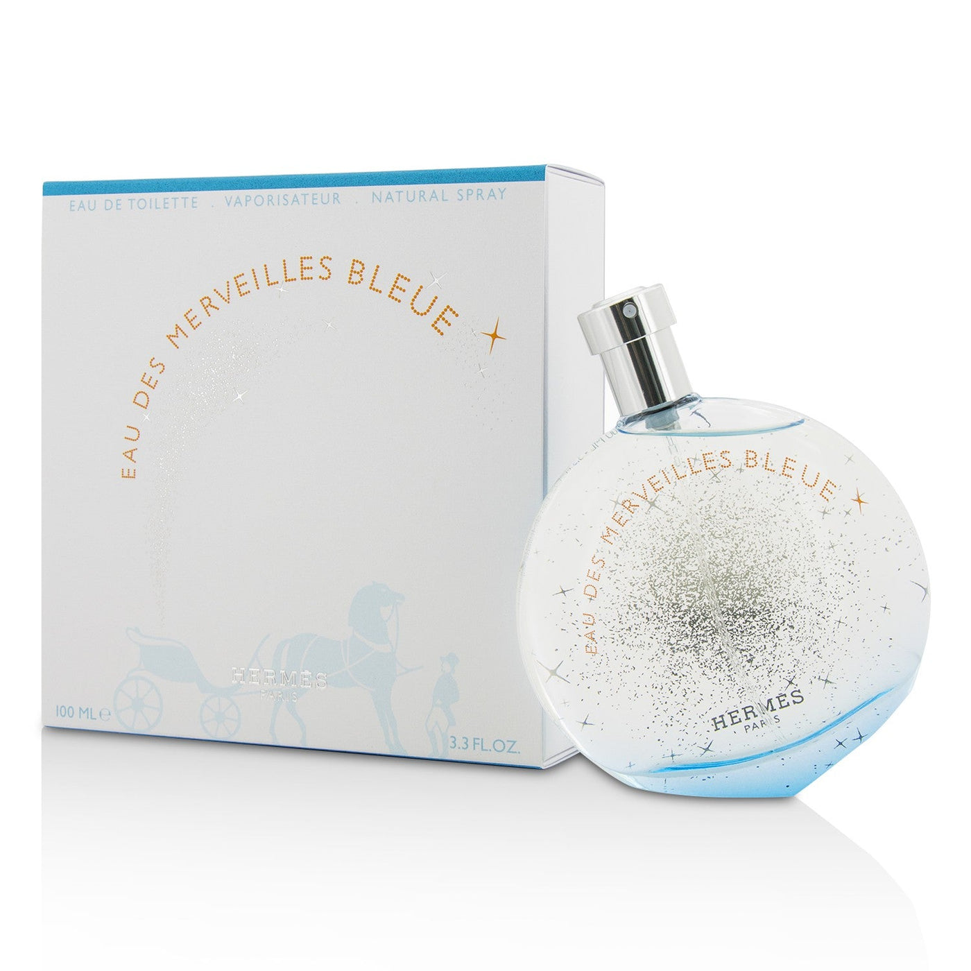 Hermes Eau Des Merveilles Bleue Eau De Toilette Spray  50ml/1.6oz
