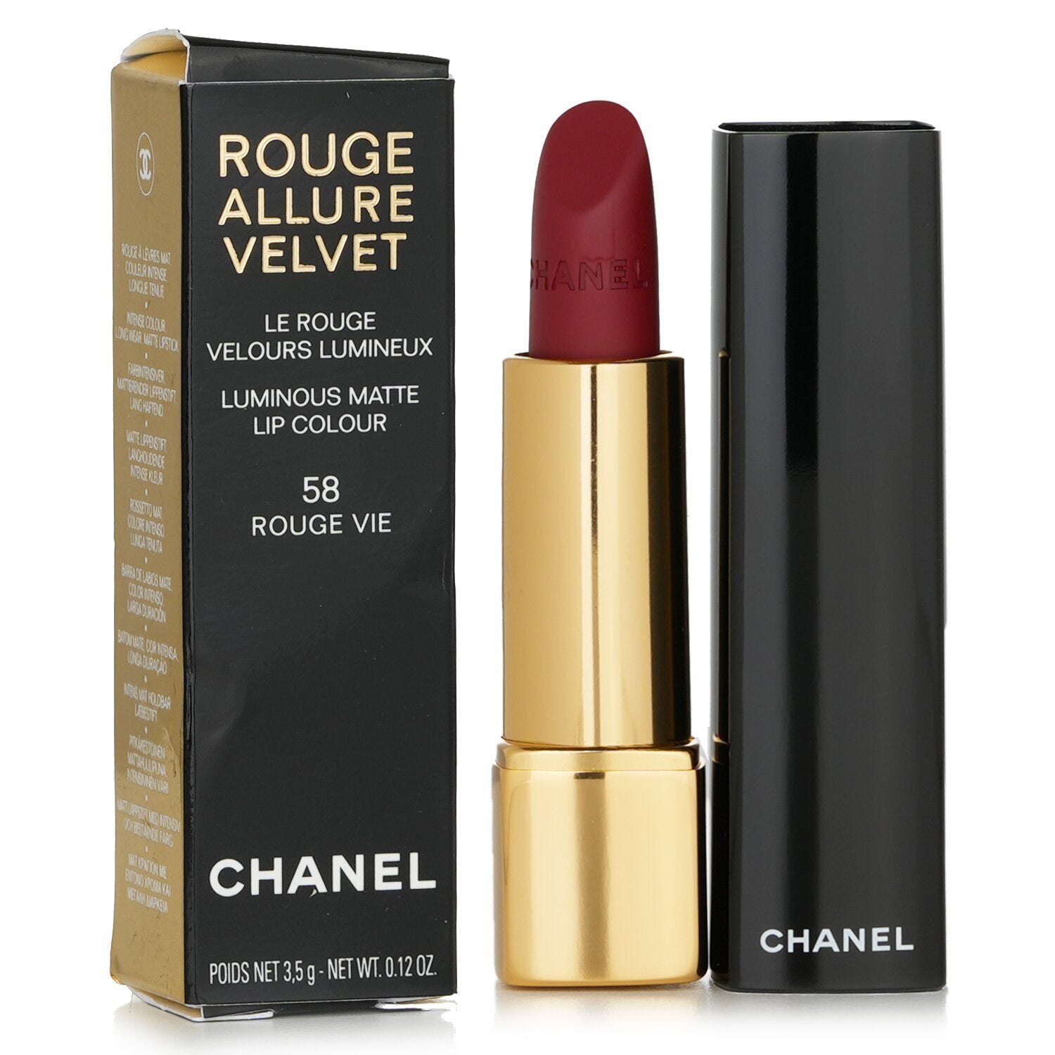 Chanel Rouge Allure Velvet Luminous Matte Lip Colour - # 46 Magnetique  3.5g/0.12oz