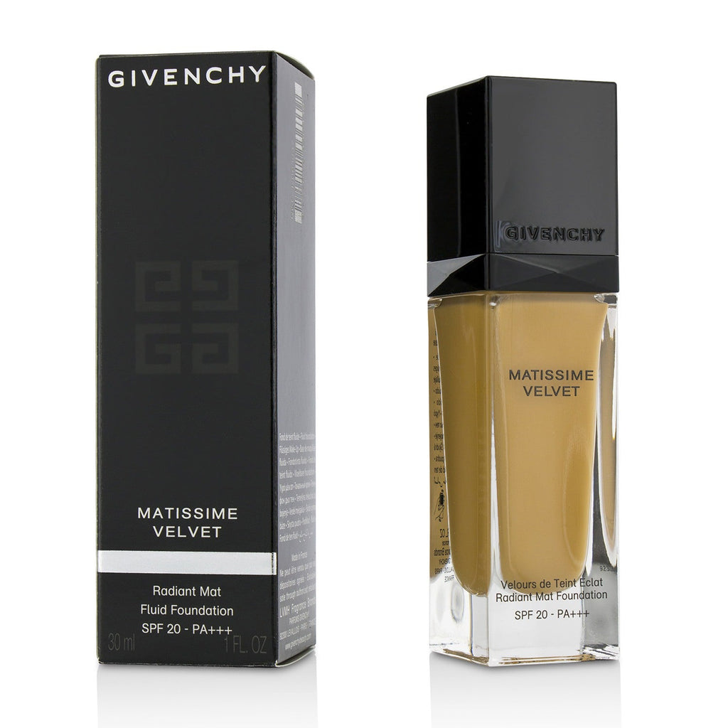 Givenchy Matissime Velvet Radiant Mat Fluid Foundation SPF 20 - #01 Mat Porcelain  30ml/1oz