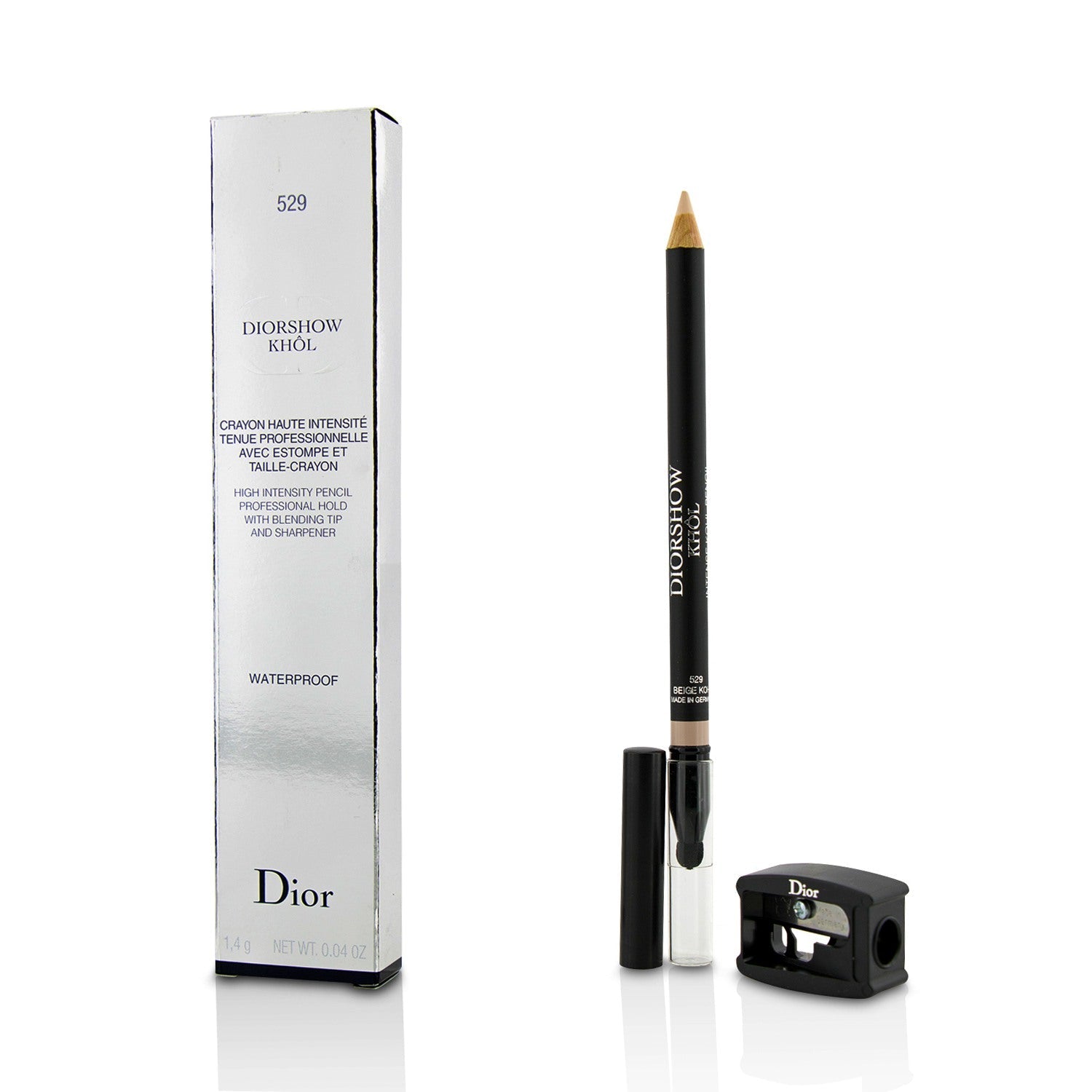Christian Dior Diorshow Khol Pencil Waterproof With Sharpener - # 099 Black Khol  1.4g/0.04oz