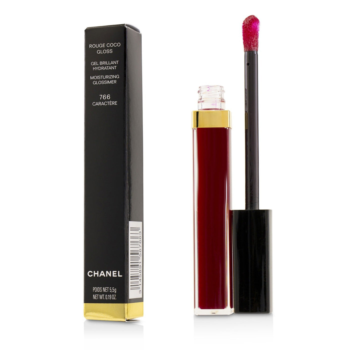 Chanel Rouge Coco Gloss Moisturizing Glossimer - # 166 Physical  5.5g/0.19oz