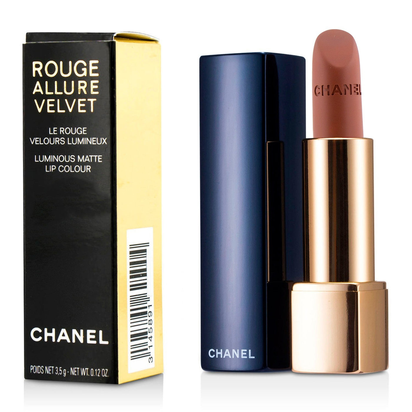Chanel Rouge Allure Velvet - # 57 Rouge Feu  3.5g/0.12oz
