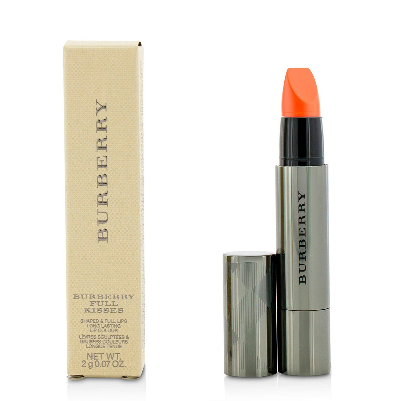 Burberry Burberry Full Kisses Shaped & Full Lips Long Lasting Lip Colour - # No. 521 Rose Apricot