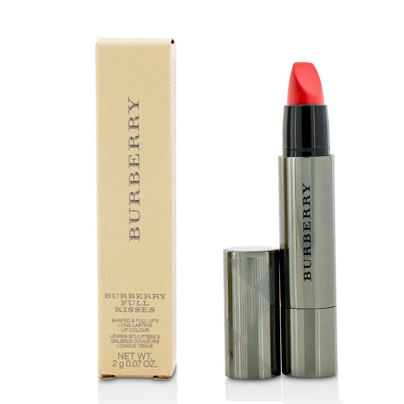 Burberry Burberry Full Kisses Shaped & Full Lips Long Lasting Lip Colour - # No. 521 Rose Apricot