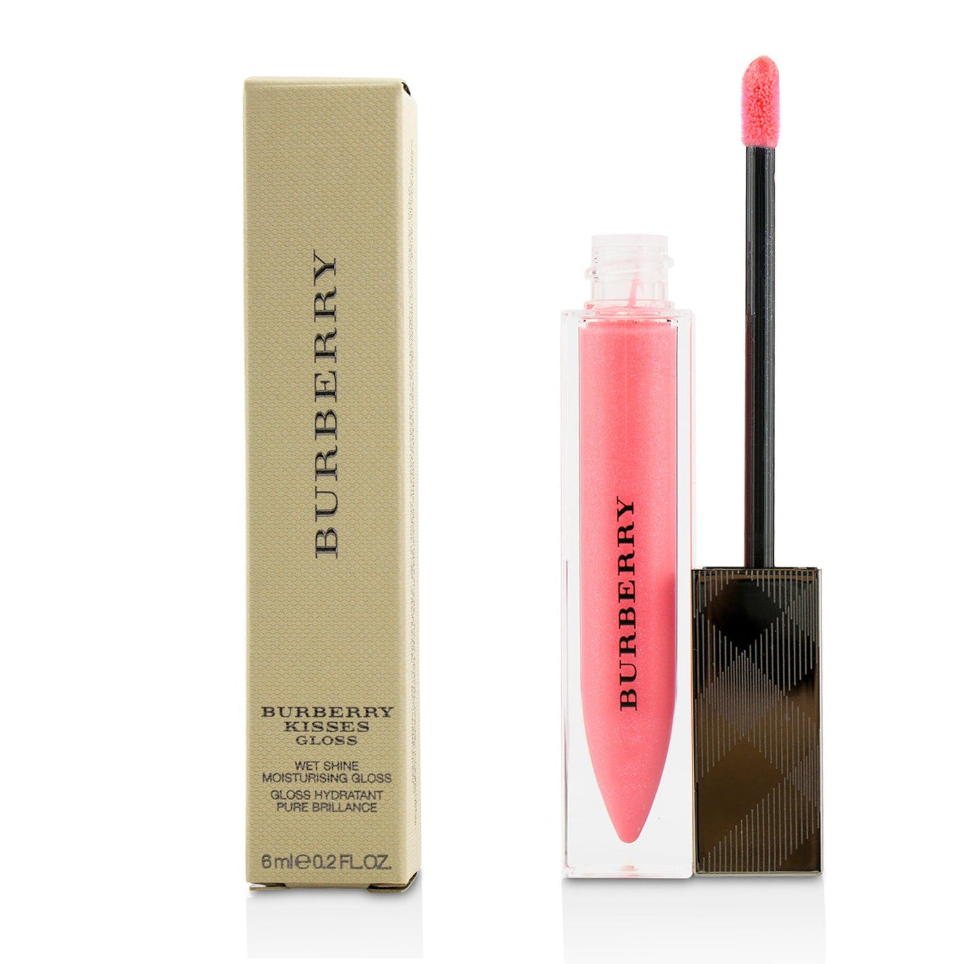 Burberry Burberry Kisses Wet Shine Moisturising Gloss - # No. 57 Mallow Pink  6ml/0.2oz