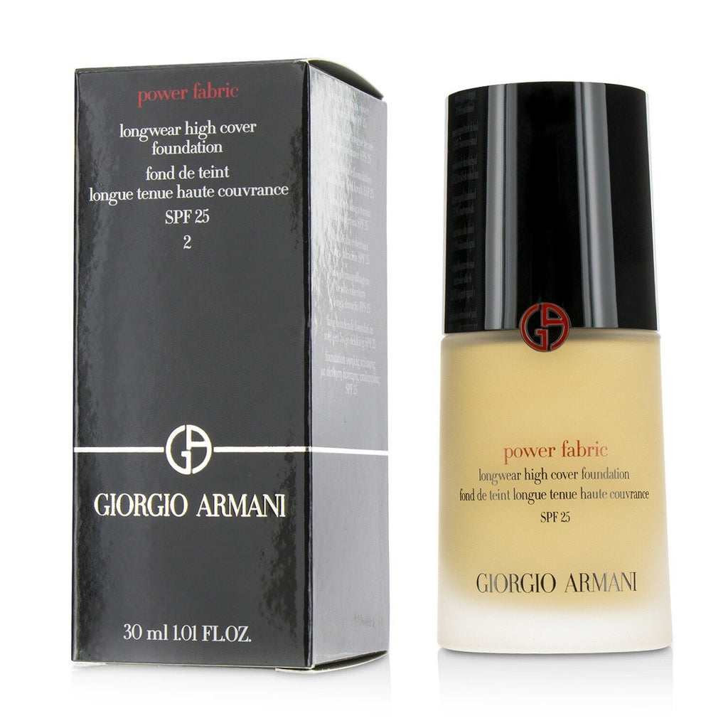 Giorgio Armani Power Fabric Longwear High Cover Foundation SPF 25 - # 9 (Tan, Rosy)  30ml/1oz