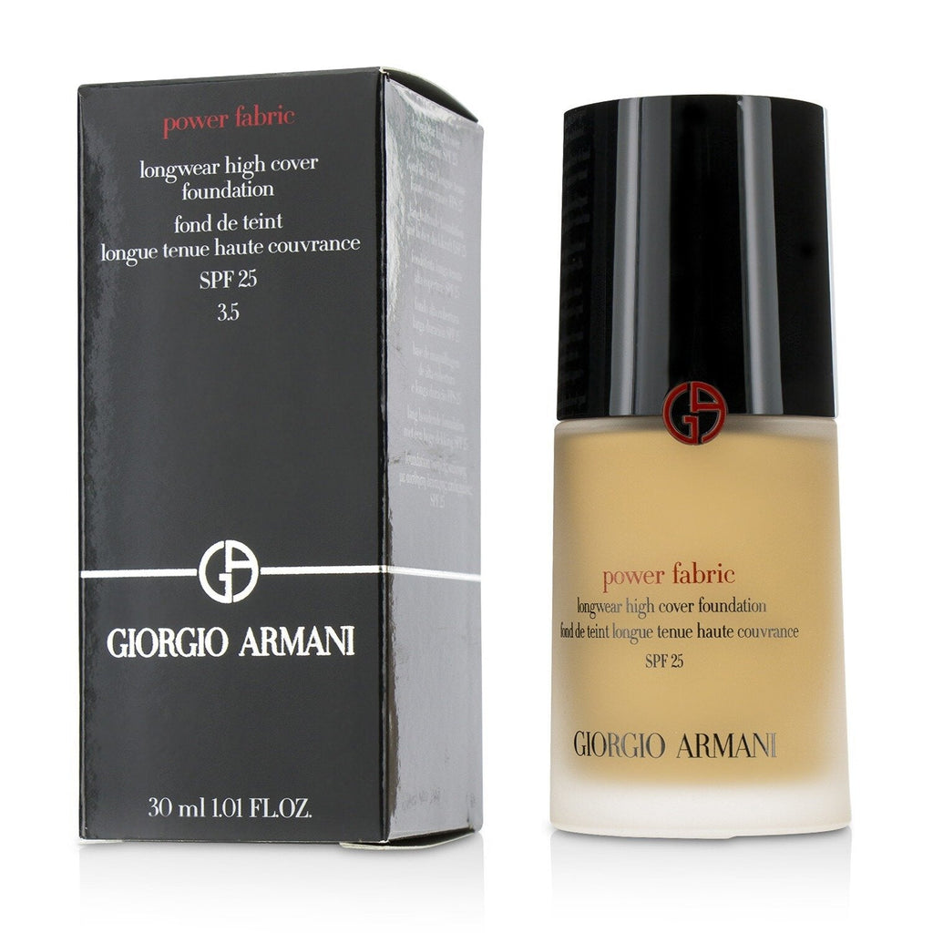 Giorgio Armani Power Fabric Longwear High Cover Foundation SPF 25 - # 9 (Tan, Rosy)  30ml/1oz