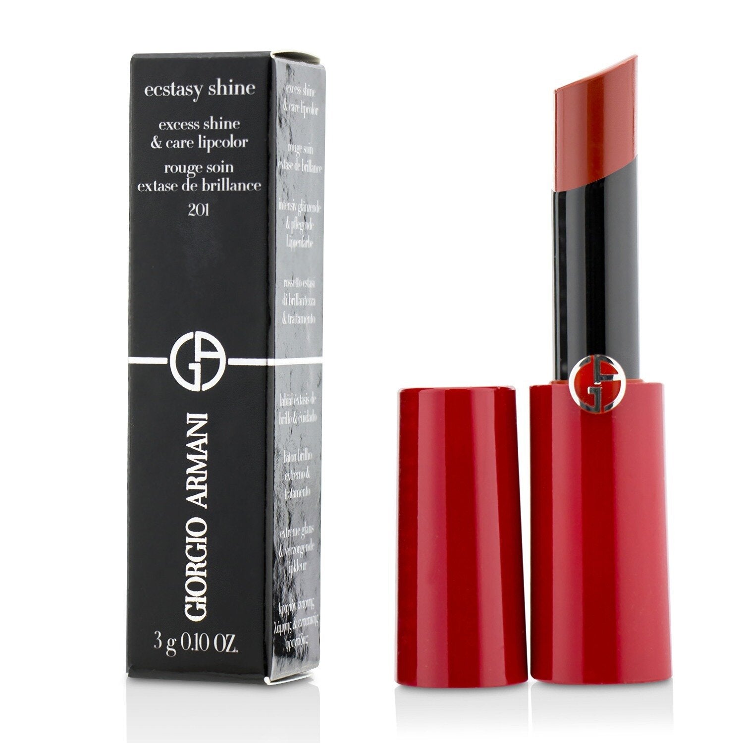 Giorgio Armani Ecstasy Shine Excess Shine & Care Lipcolor - # 101 Nuda  3g/0.1oz