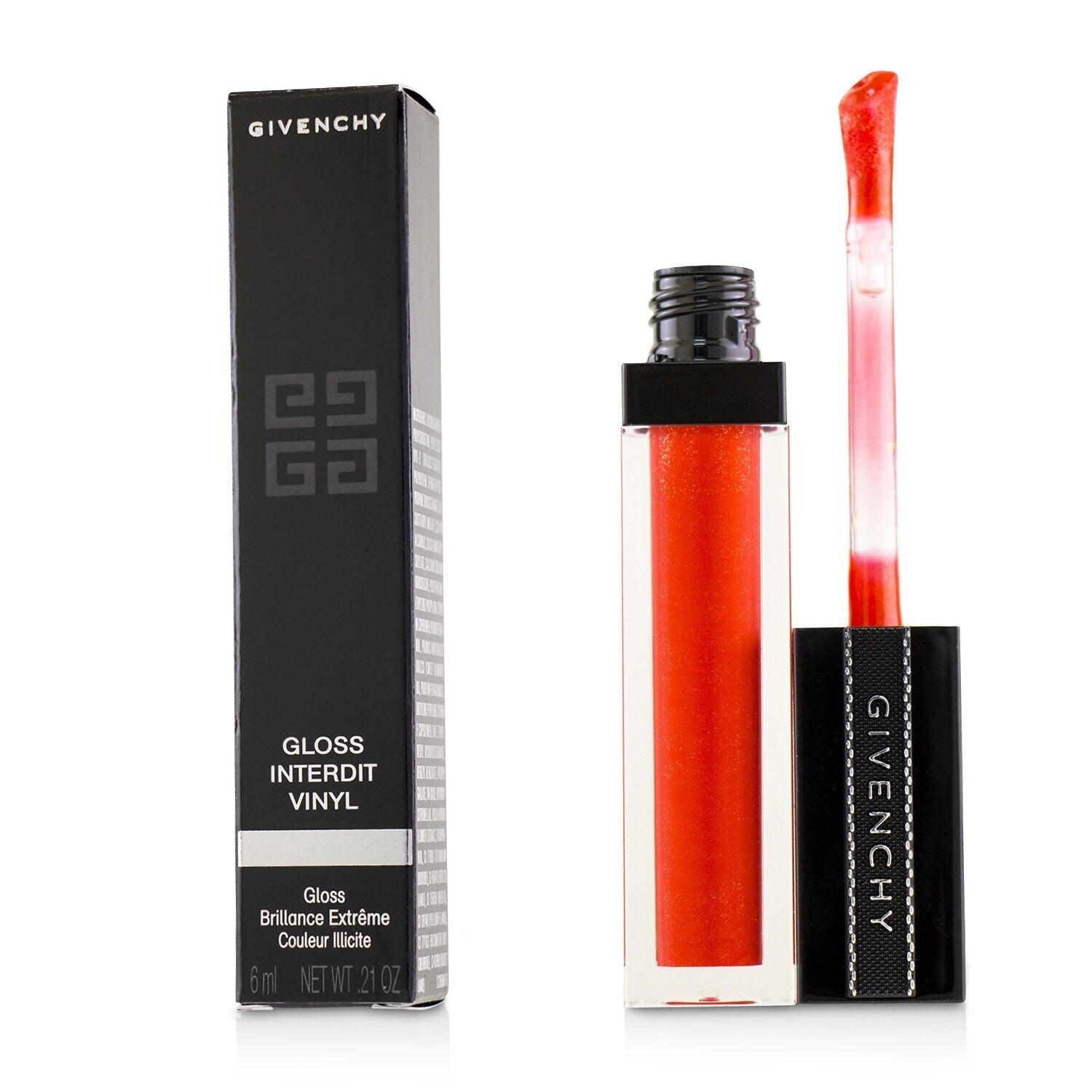 Givenchy Gloss Interdit Vinyl - # 16 Noir Revelateur  6ml/0.21oz