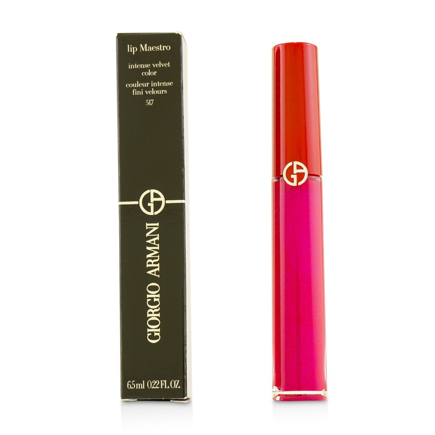 Giorgio Armani Lip Maestro Intense Velvet Color (Liquid Lipstick) - # 213 (Silenzio)  6.5ml/0.22oz