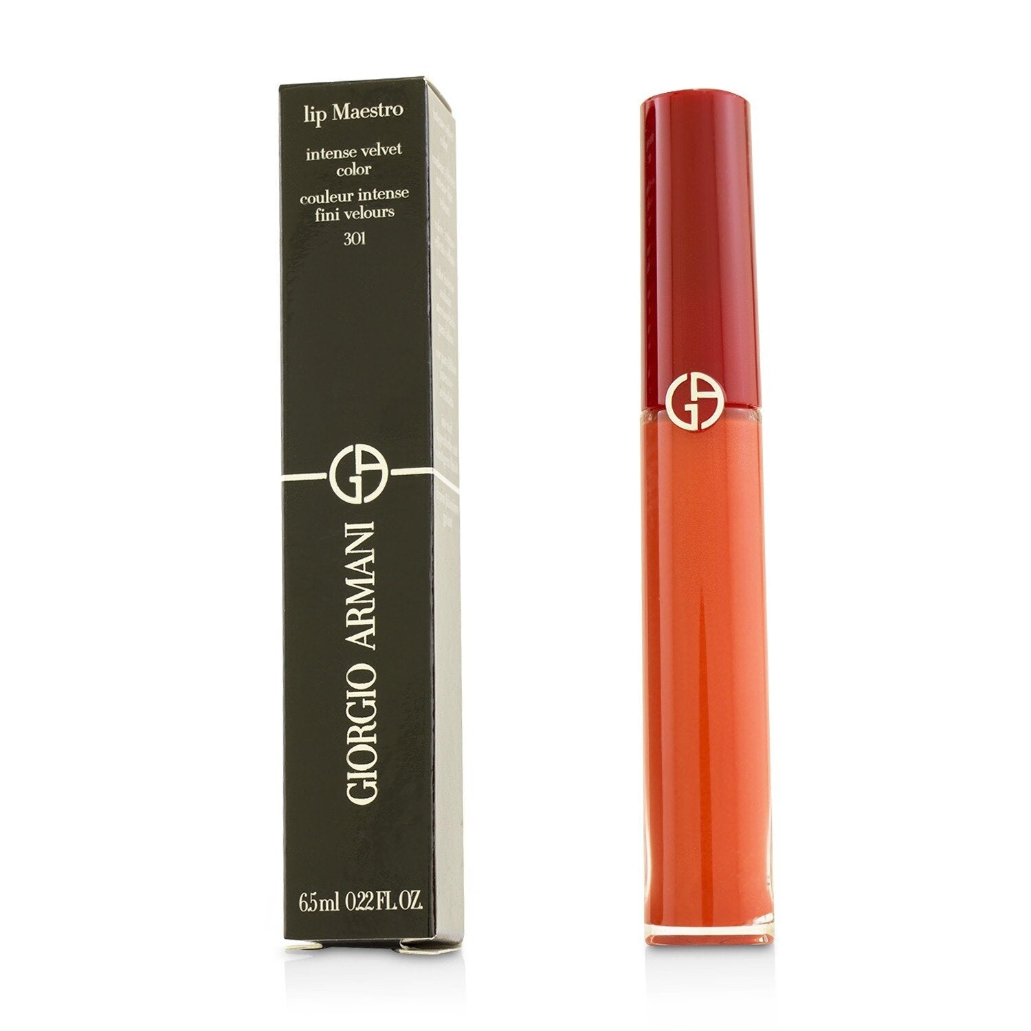 Giorgio Armani Lip Maestro Intense Velvet Color (Liquid Lipstick) - # 213 (Silenzio)  6.5ml/0.22oz