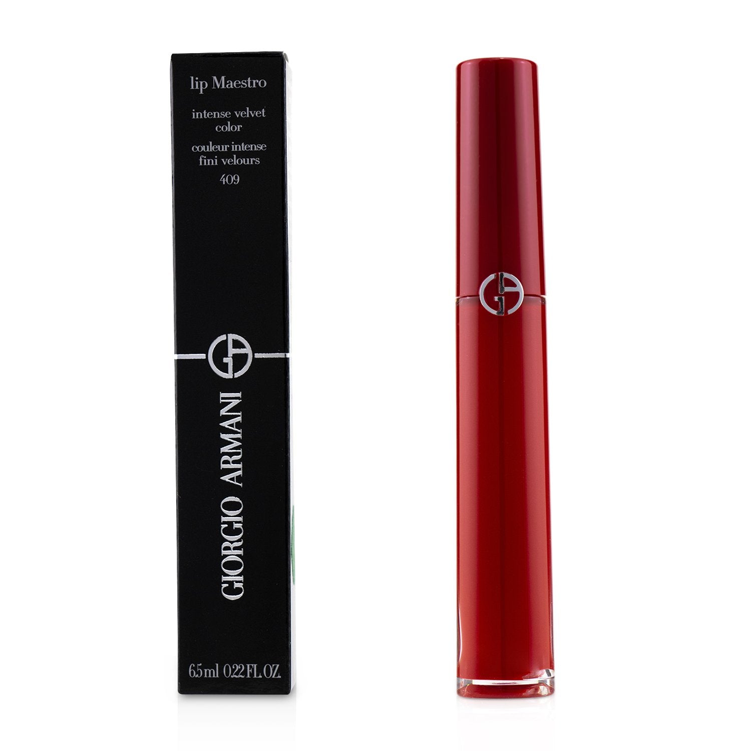 Giorgio Armani Lip Maestro Intense Velvet Color (Liquid Lipstick) - # 102 (Sandstone)  6.5ml/0.22oz
