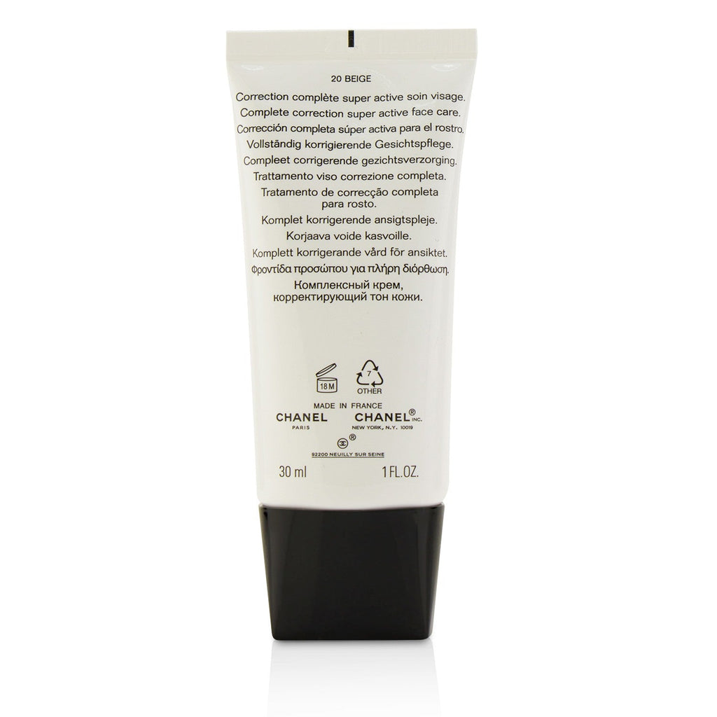 Chanel CC Cream Super Active Complete Correction SPF 50 # 20 Beige  30ml/1oz