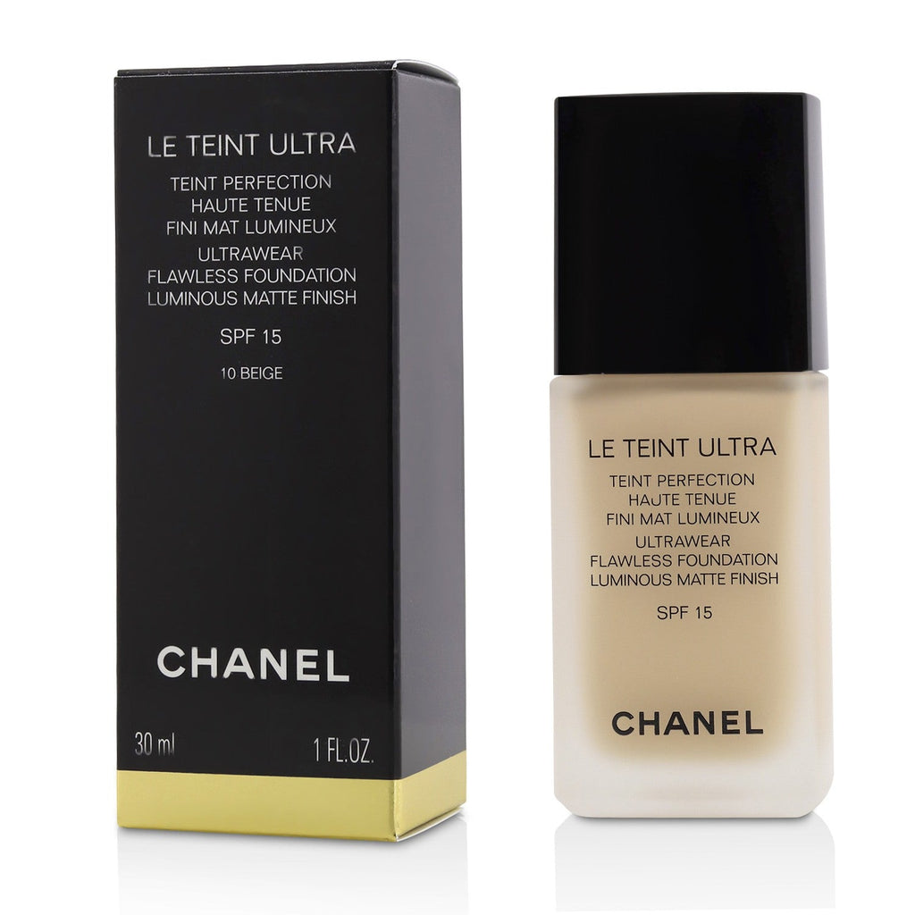 Chanel Le Teint Ultra Ultrawear Flawless Foundation Luminous Matte Finish SPF15 - # 12 Beige Rose  30ml/1oz