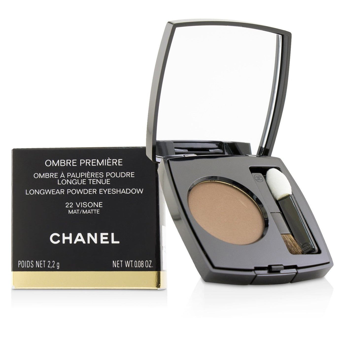 Chanel Ombre Premiere Longwear Powder Eyeshadow - # 32 Bronze Antique (Satin)  2.2g/0.08oz