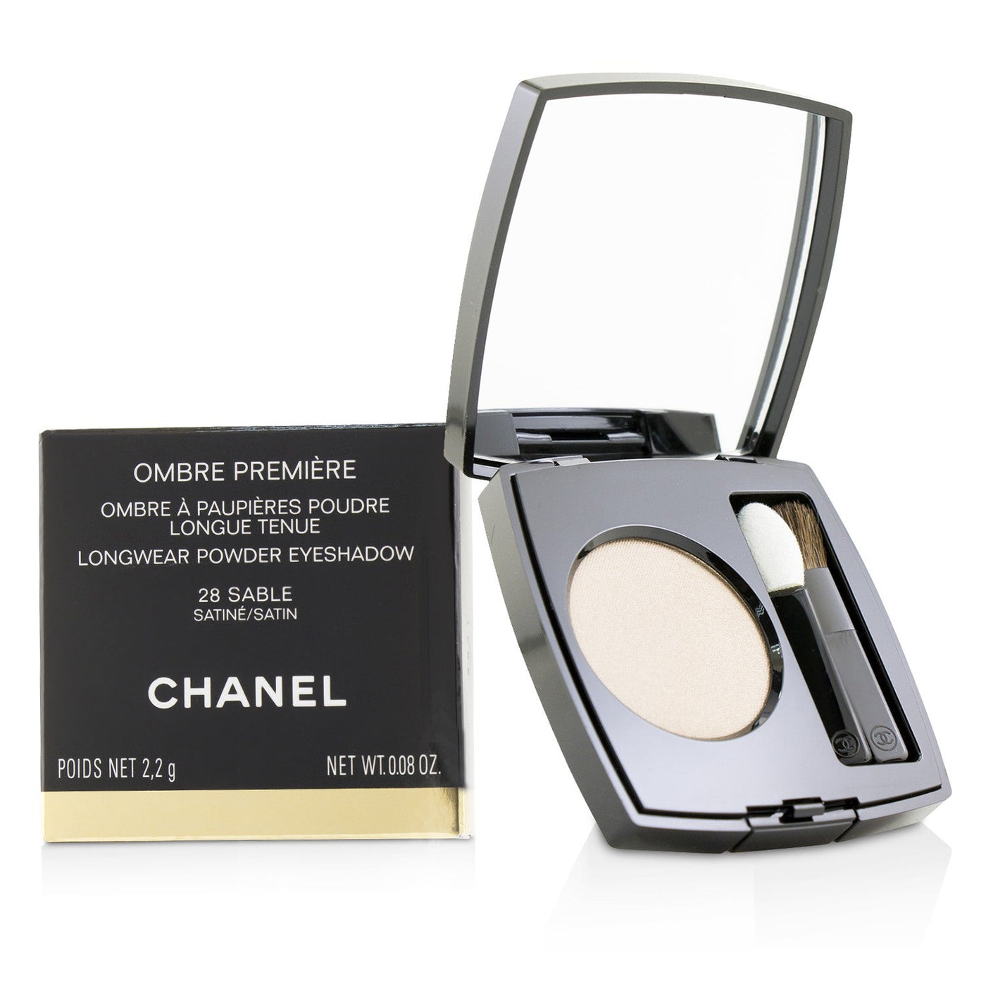 Chanel Ombre Premiere Longwear Powder Eyeshadow - # 24 Chocolate Brown (Matte)  2.2g/0.08oz