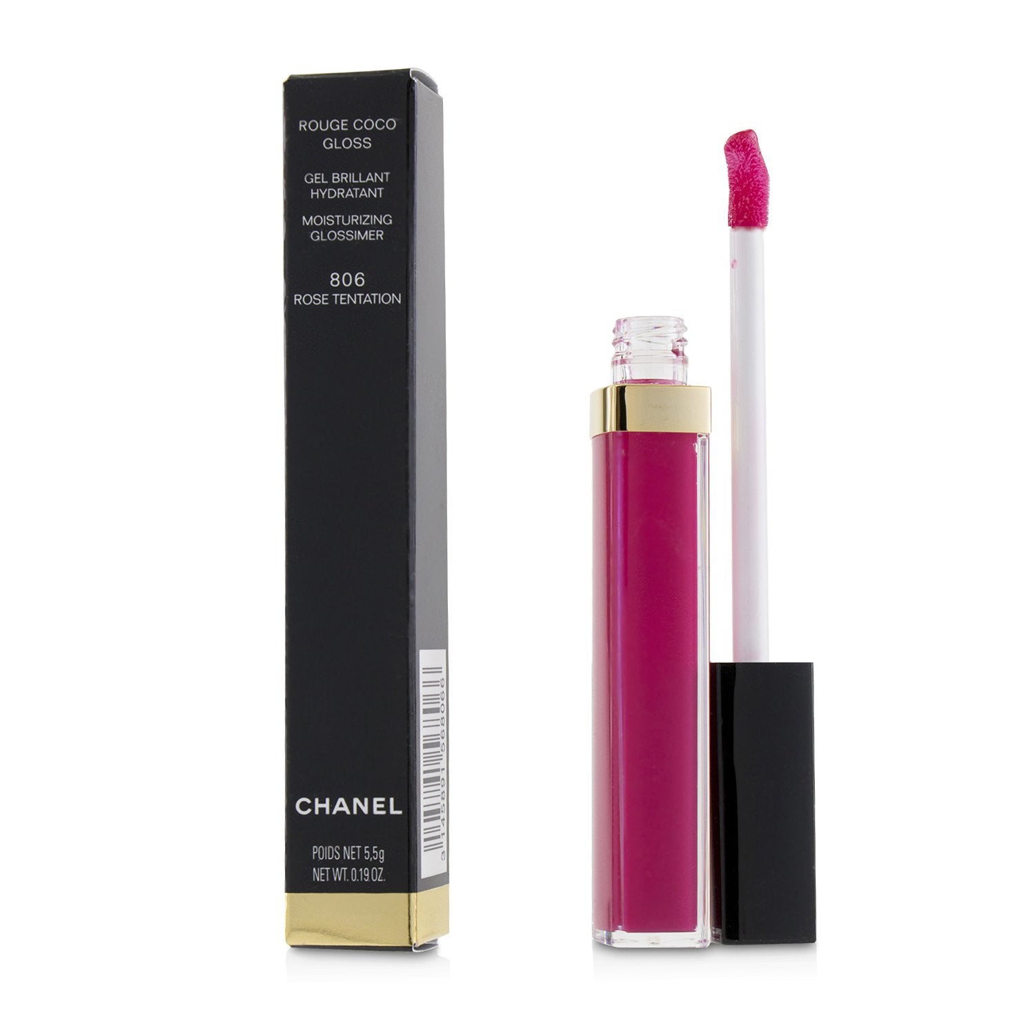 Chanel Rouge Coco Gloss Moisturizing Glossimer - # 722 Noce Moscata  5.5g/0.19oz