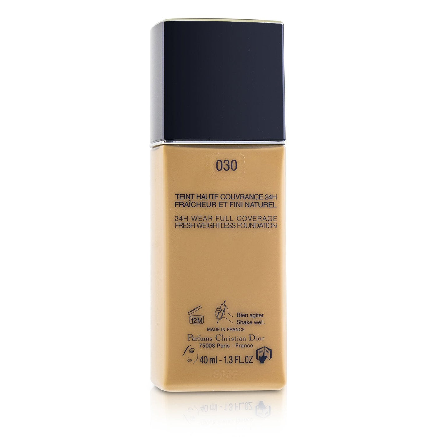 Christian Dior Diorskin Forever Undercover 24H Wear Full Coverage Water Based Foundation - # 040 Honey Beige  40ml/1.3oz