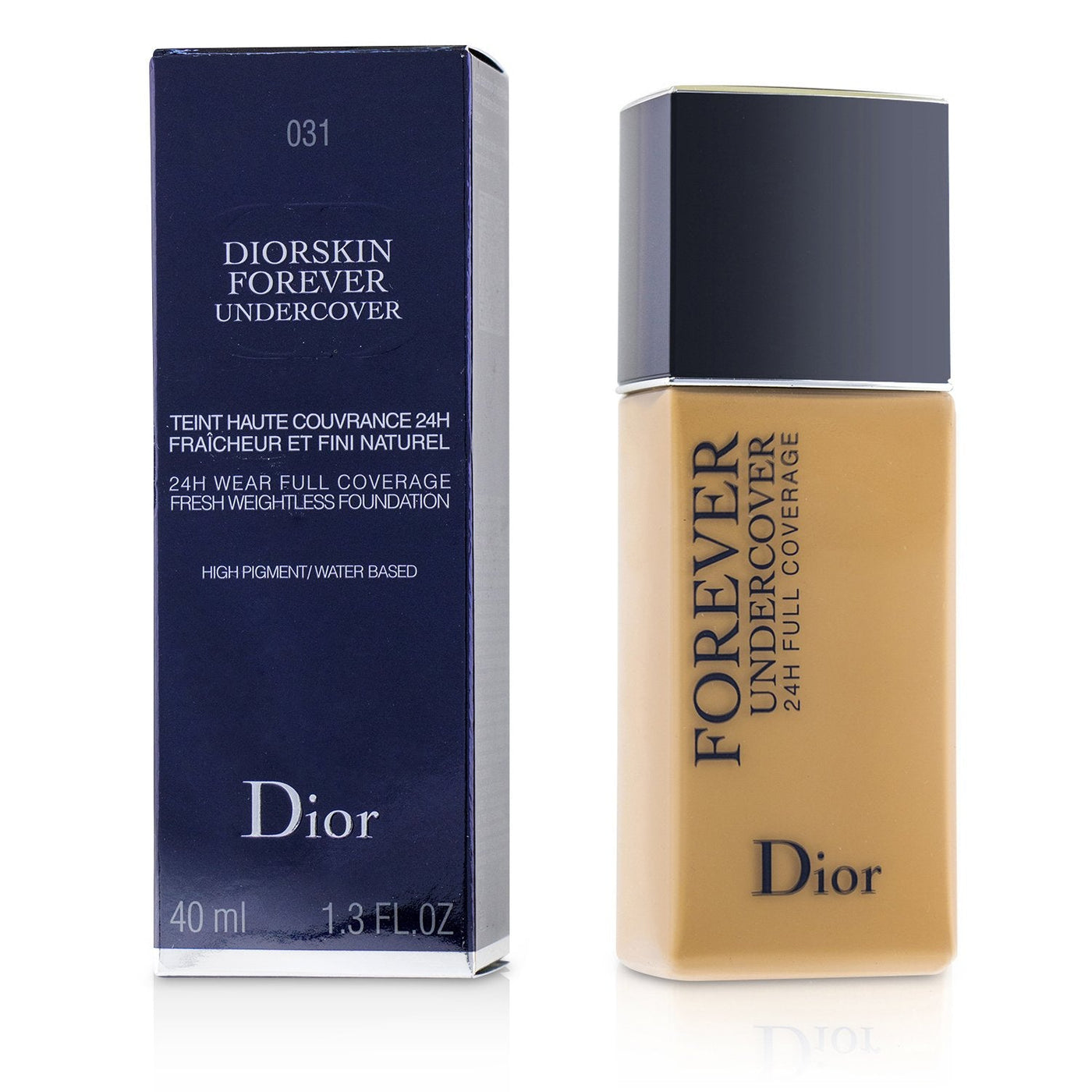 Christian Dior Diorskin Forever Undercover 24H Wear Full Coverage Water Based Foundation - # 050 Dark Beige C000900  40ml/1.3oz