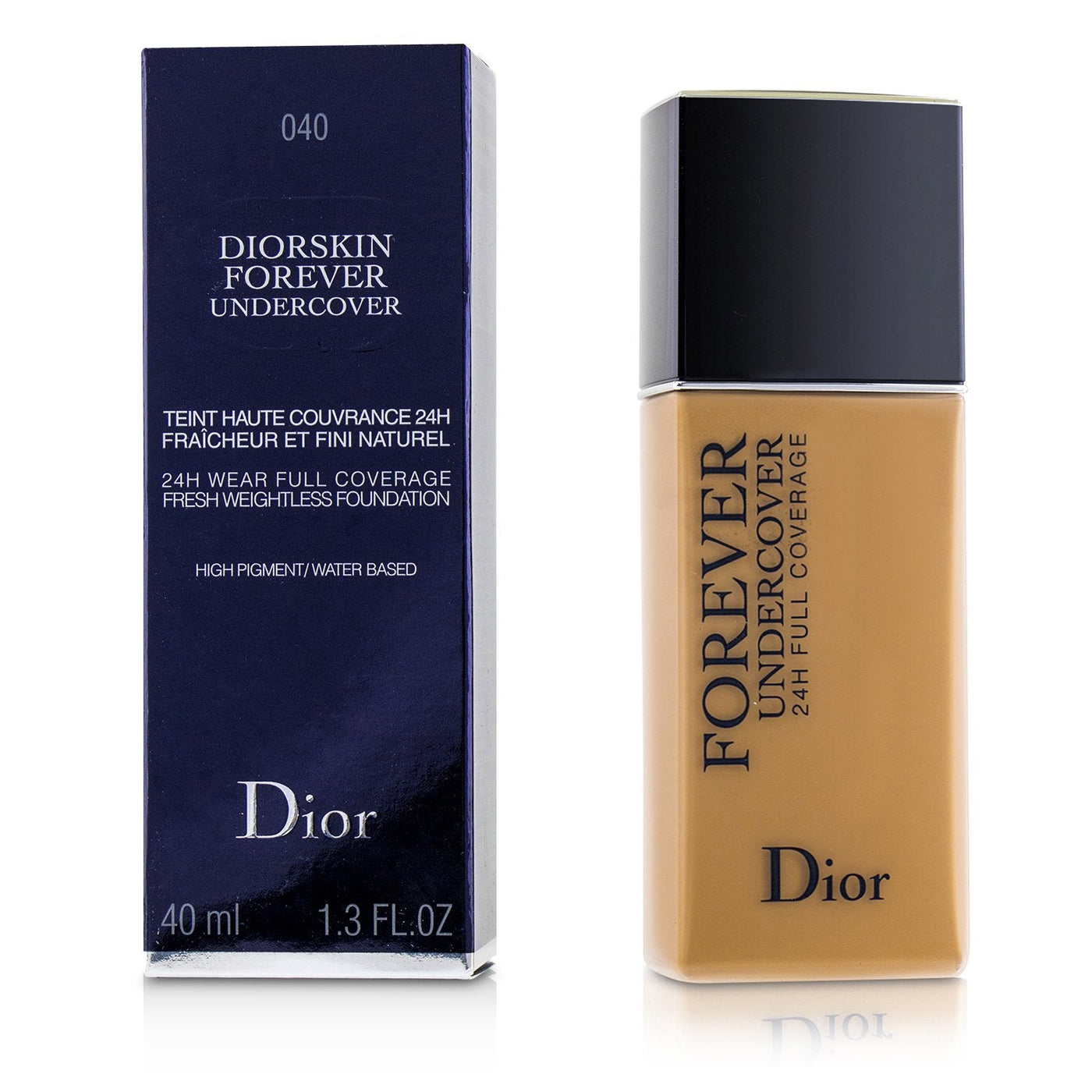 Christian Dior Diorskin Forever Undercover 24H Wear Full Coverage Water Based Foundation - # 050 Dark Beige C000900  40ml/1.3oz
