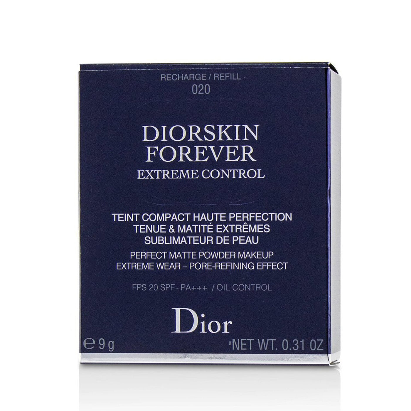 Christian Dior Diorskin Forever Extreme Control Perfect Matte Powder Makeup SPF 20 Refill - # 040 Honey Beige  9g/0.31oz