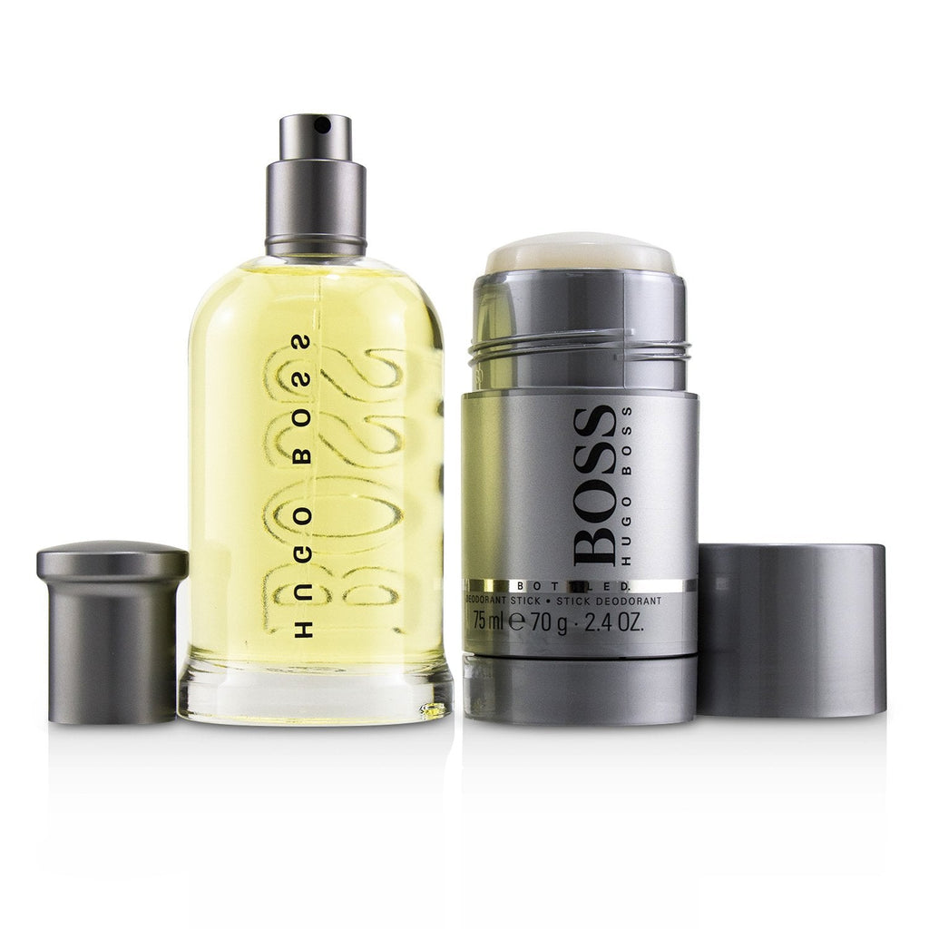 Hugo Boss Boss Bottled Coffret: Eau De Toilette Spray 100ml/3.3oz + Deodorant Stick 70g/2.4oz  2pcs