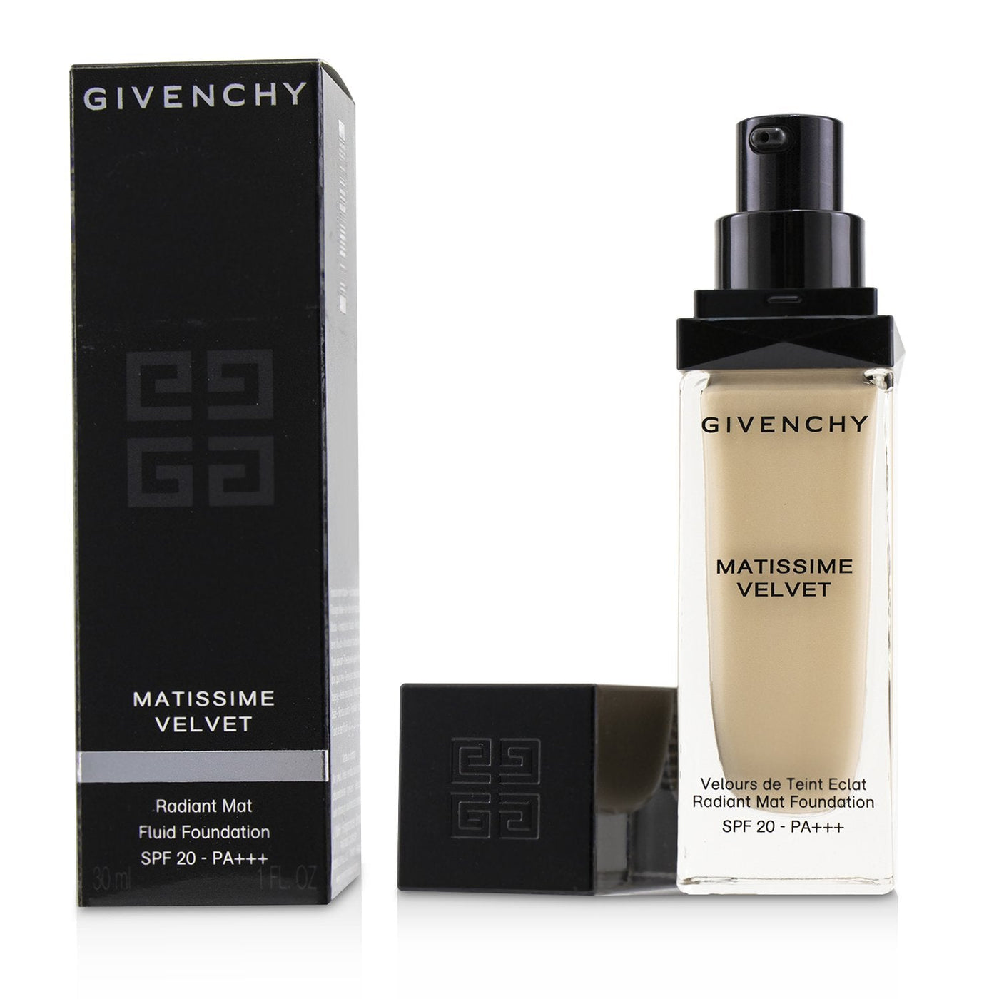 Givenchy Matissime Velvet Radiant Mat Fluid Foundation SPF 20 - #03 Mat Sand (Box Slightly Damaged)  30ml/1oz