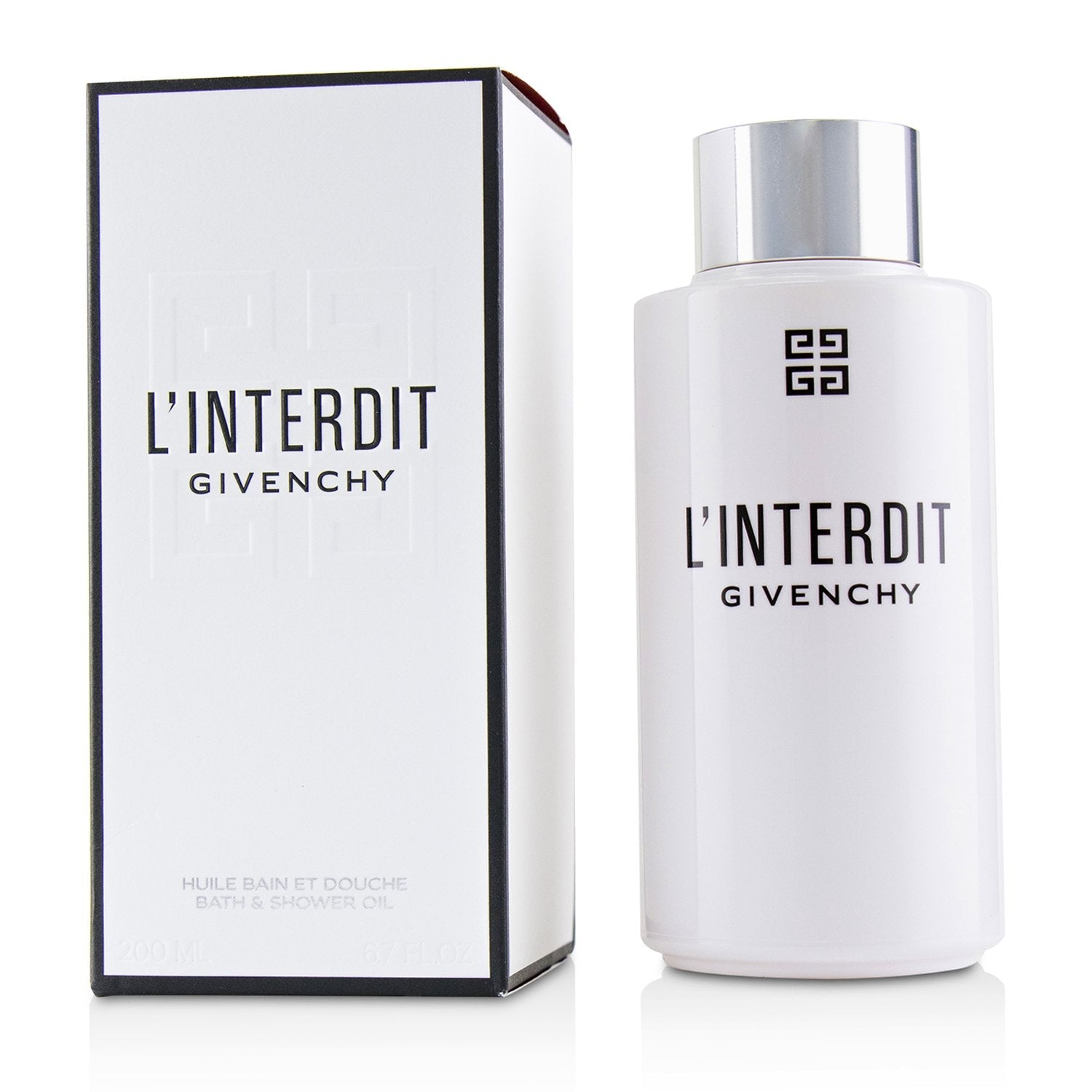 Givenchy L'Interdit Bath & Shower Oil  200ml/6.7oz