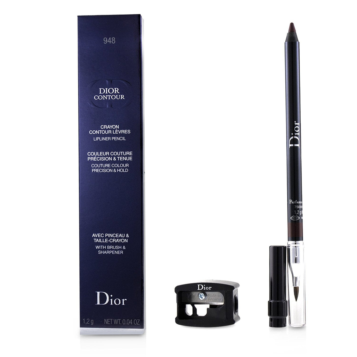 Christian Dior Dior Contour Lipliner - # 593 Brown Fig  1.2g/0.04oz