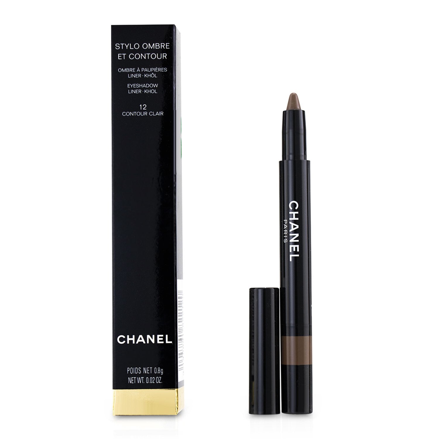 Chanel Stylo Ombre Et Contour (Eyeshadow/Liner/Khol) - # 04 Electric Brown  0.8g/0.02oz