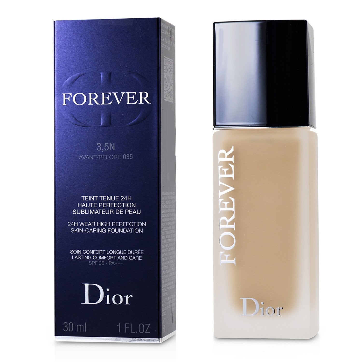 Christian Dior Dior Forever 24H Wear High Perfection Foundation SPF 35 - # 1W (Warm)  30ml/1oz