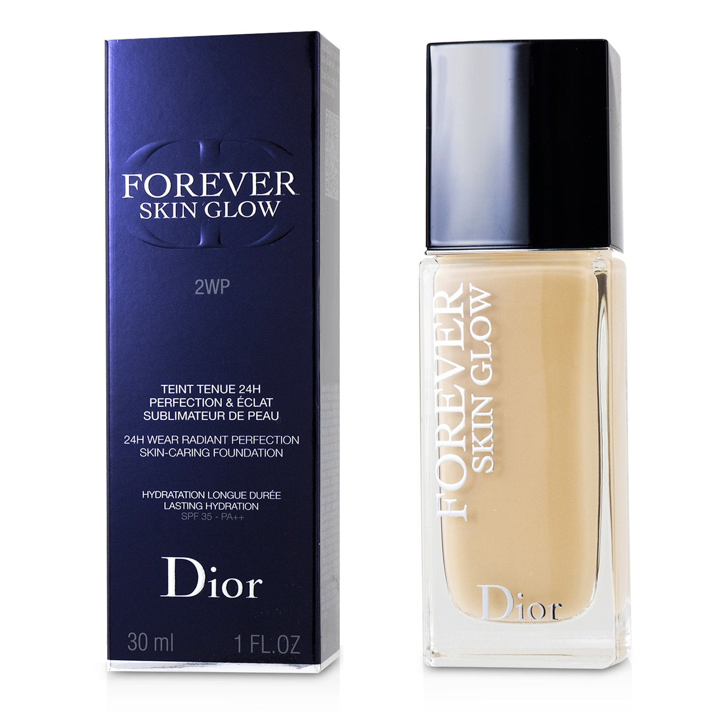 Christian Dior Dior Forever Skin Glow 24H Wear Radiant Perfection Foundation SPF 35 - # 0N (Neutral)  30ml/1oz