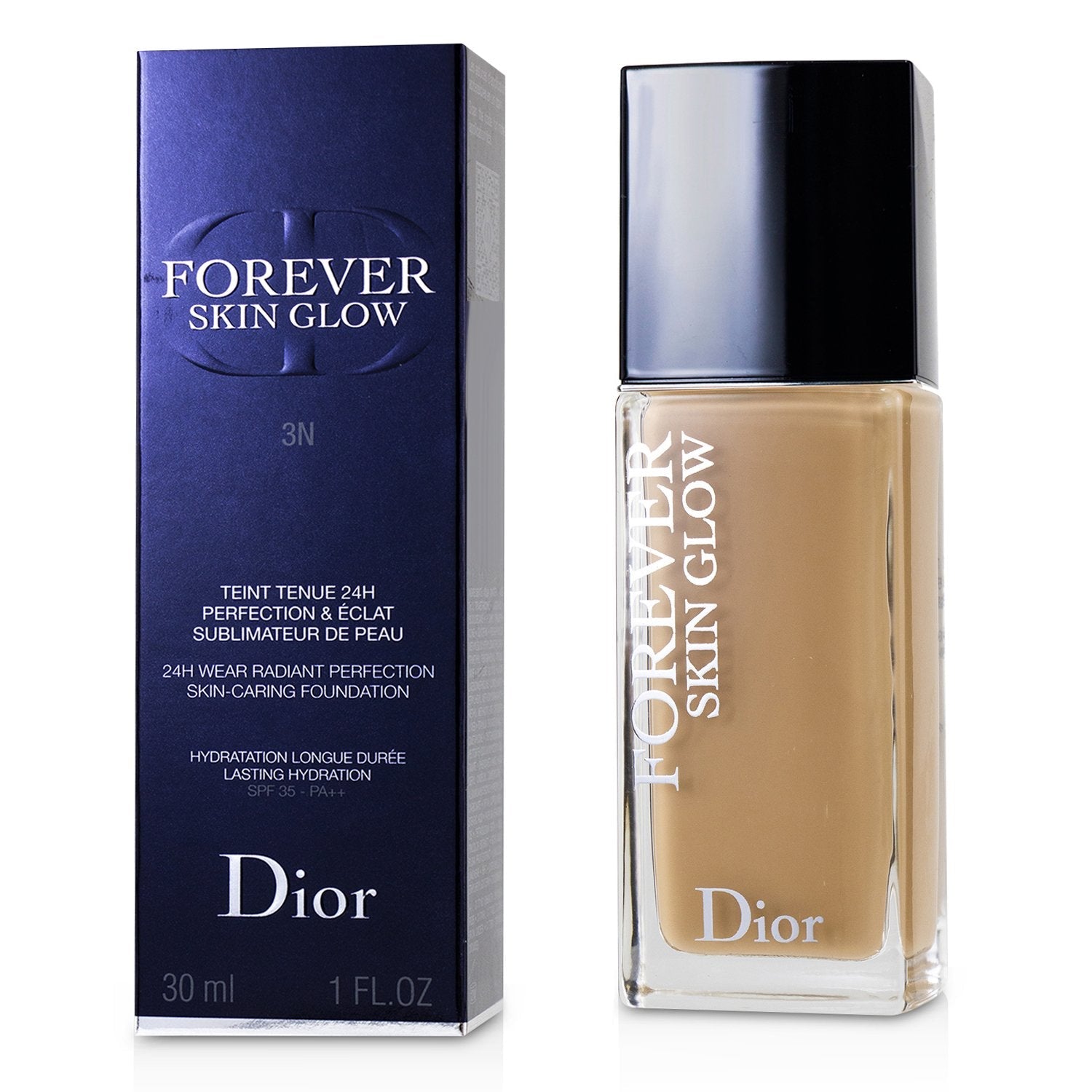 Christian Dior Dior Forever Skin Glow 24H Wear Radiant Perfection Foundation SPF 35 - # 3CR (Cool Rosy)  30ml/1oz