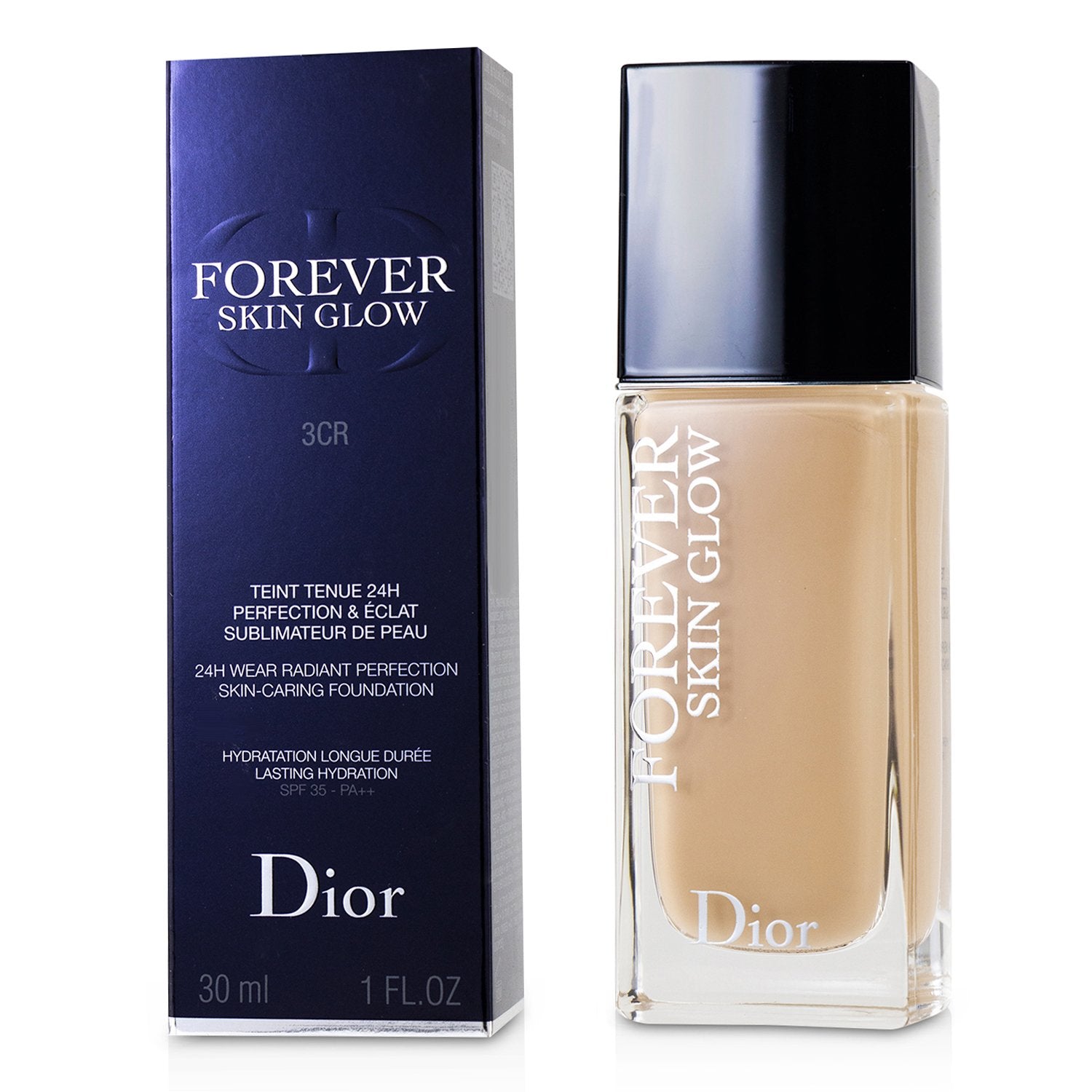 Christian Dior Dior Forever Skin Glow 24H Wear Radiant Perfection Foundation SPF 35 - # 0N (Neutral)  30ml/1oz
