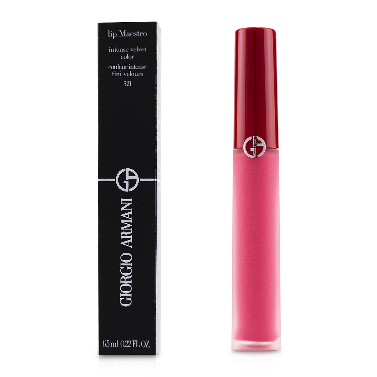 Giorgio Armani Lip Maestro Intense Velvet Color (Liquid Lipstick) - # 405 (Sultan)  6.5ml/0.22oz