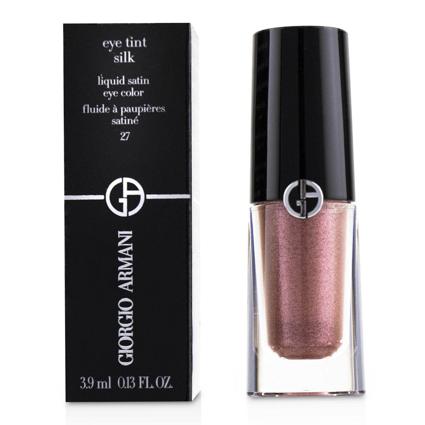 Giorgio Armani Eye Tint Liquid Eye Color - # 11 Rose Ashes (Silk-Satin)  3.9ml/0.13oz