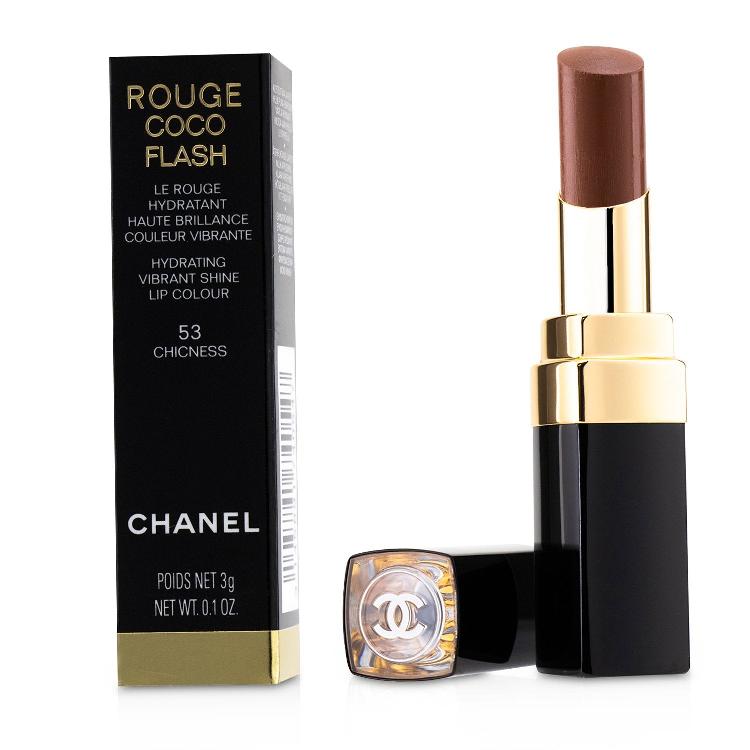 Chanel Rouge Coco Flash Hydrating Vibrant Shine Lip Colour - # 128 Mood  3g/0.1oz