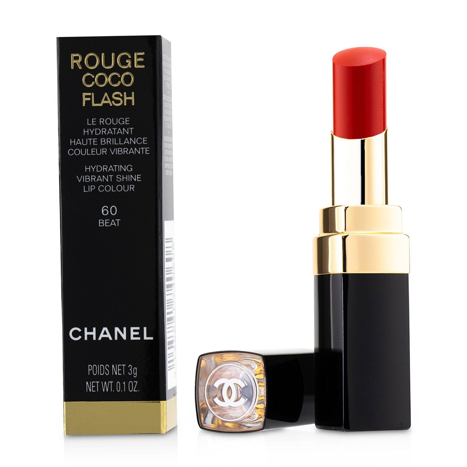 Chanel Rouge Coco Flash Hydrating Vibrant Shine Lip Colour - # 134 Lust  3g/0.1oz