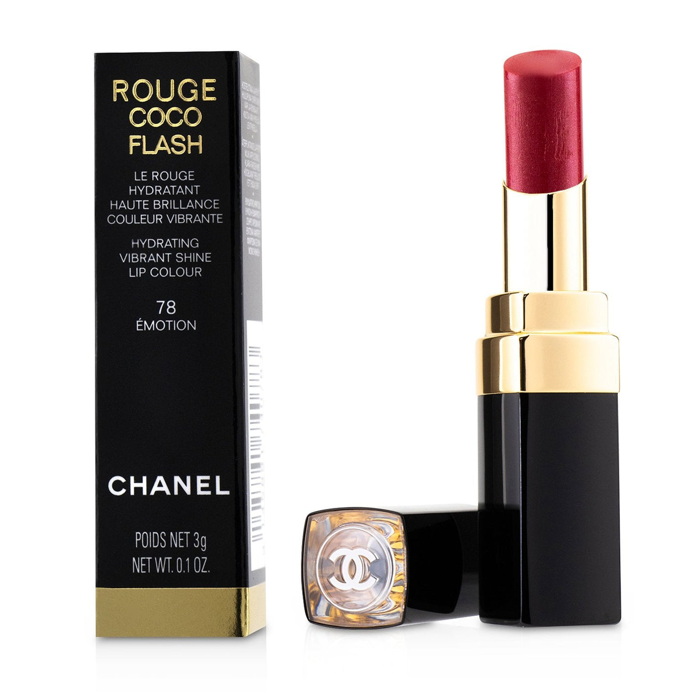Chanel Rouge Coco Flash Hydrating Vibrant Shine Lip Colour - # 90 Jour  3g/0.1oz