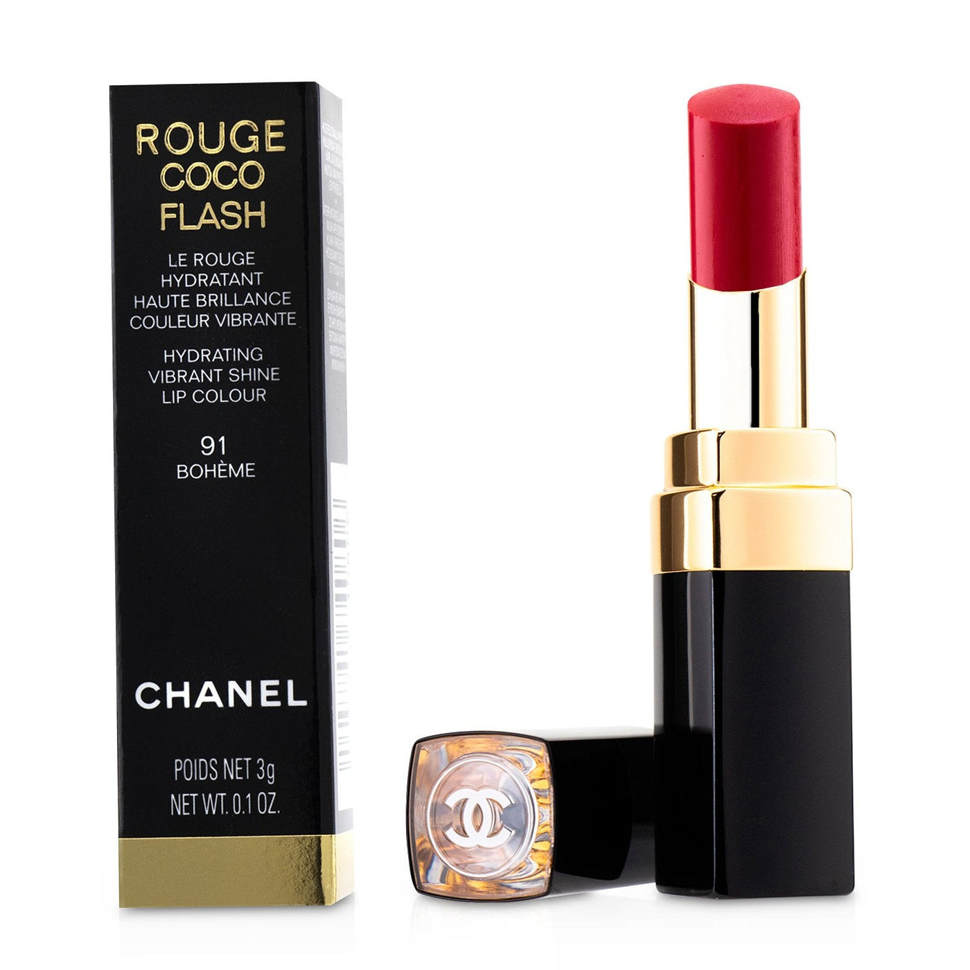 Chanel Rouge Coco Flash Hydrating Vibrant Shine Lip Colour - # 144 Move  3g/0.1oz