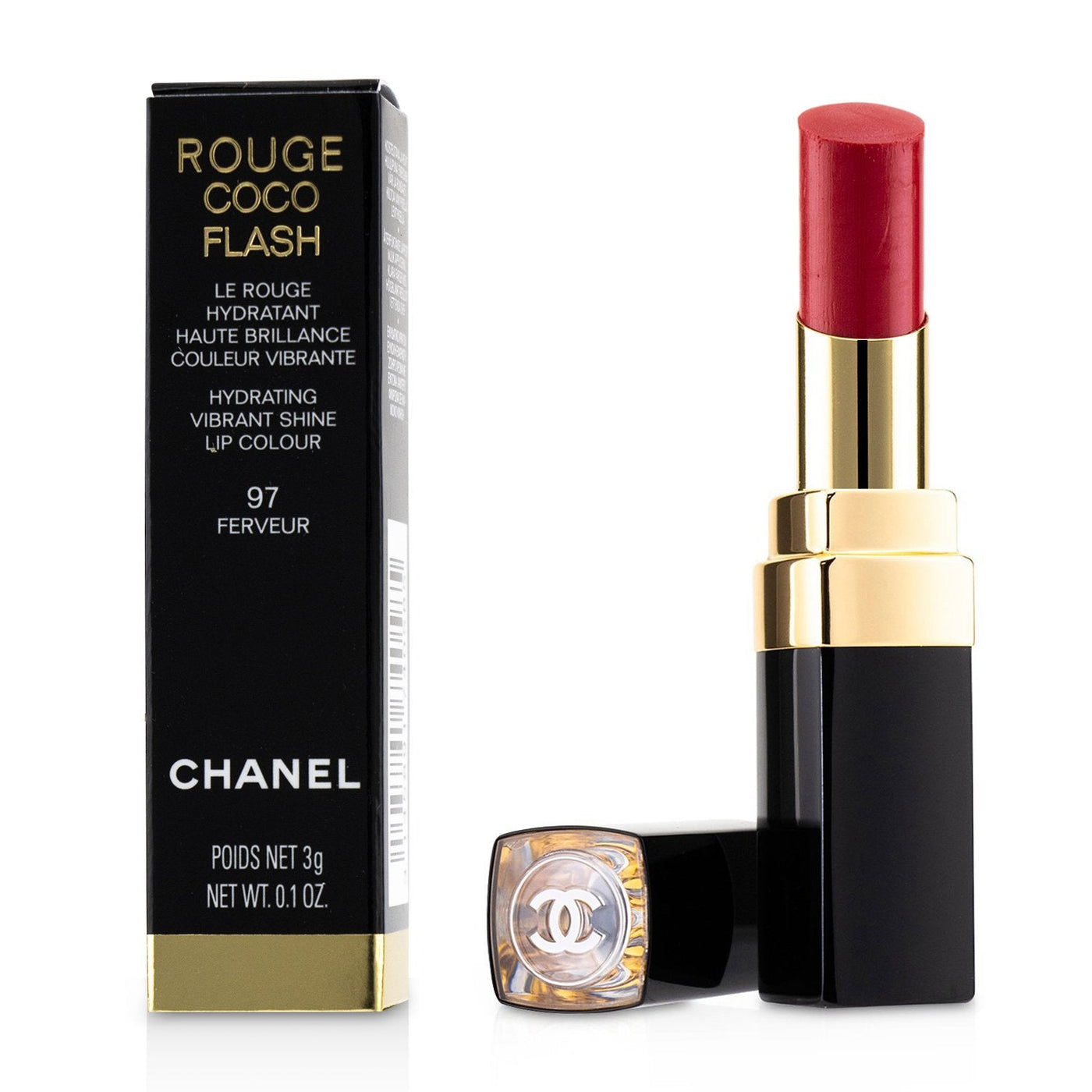 Chanel Rouge Coco Flash Hydrating Vibrant Shine Lip Colour - # 82 Live  3g/0.1oz