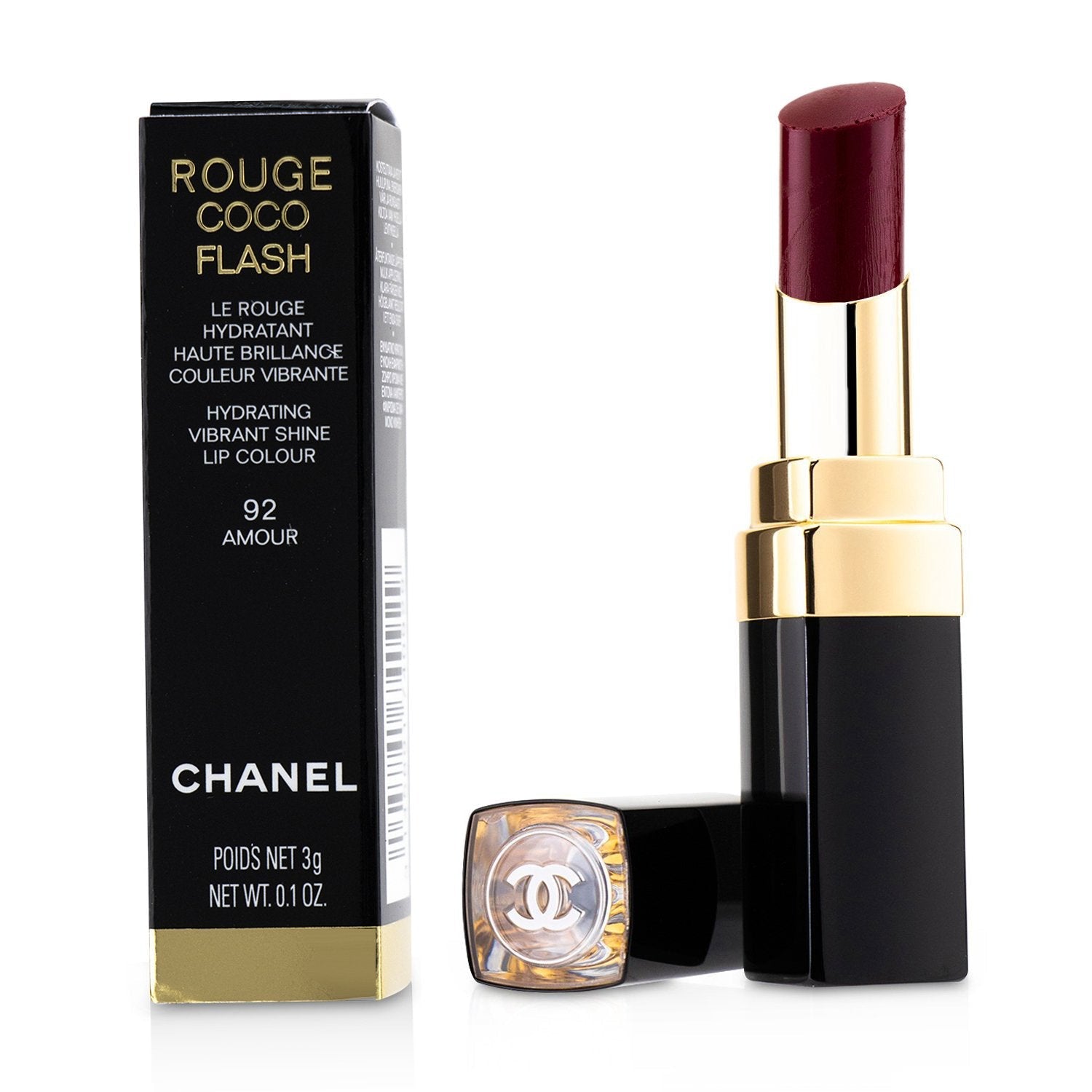 Chanel Rouge Coco Flash Hydrating Vibrant Shine Lip Colour - # 128 Mood  3g/0.1oz
