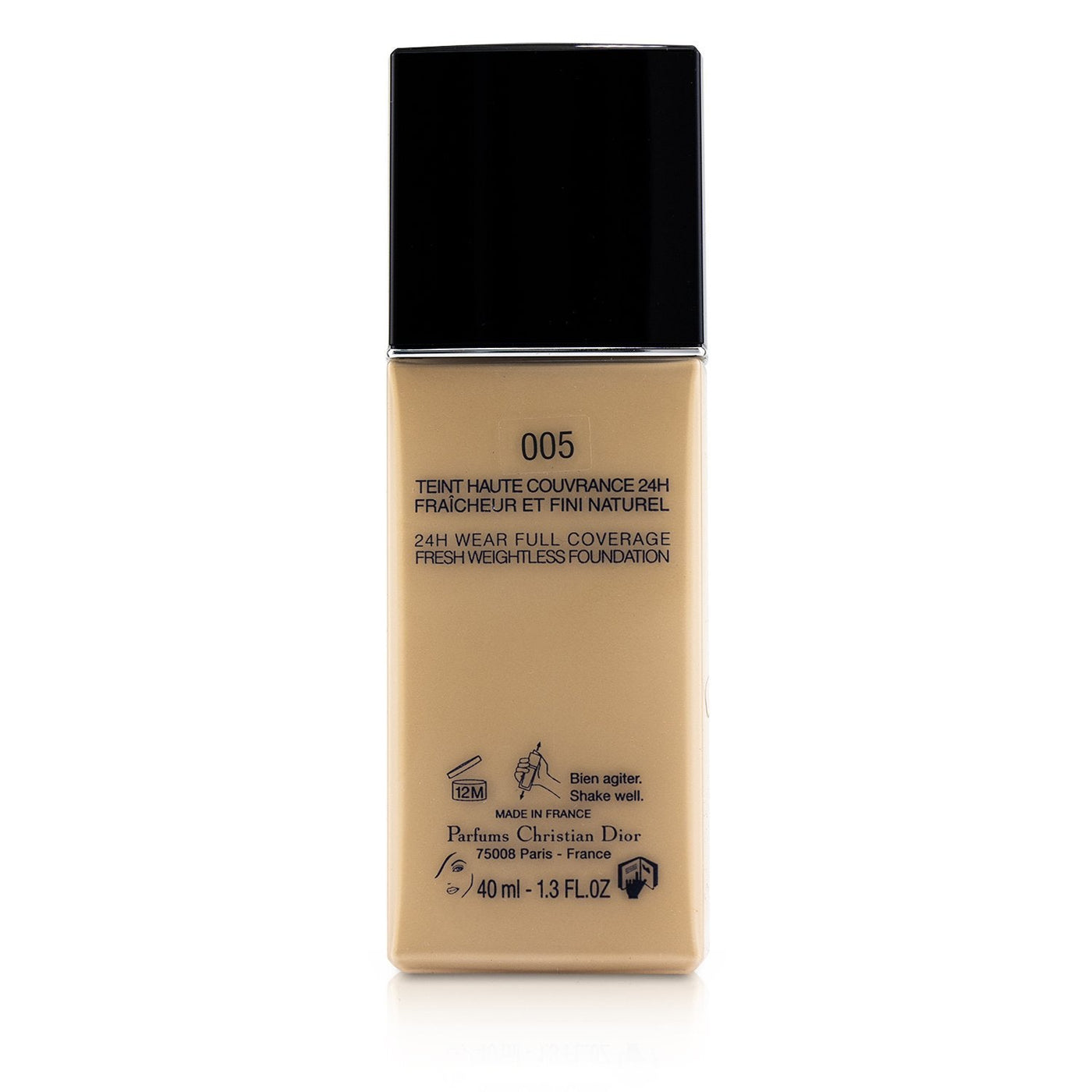Christian Dior Diorskin Forever Undercover 24H Wear Full Coverage Water Based Foundation - # 040 Honey Beige  40ml/1.3oz