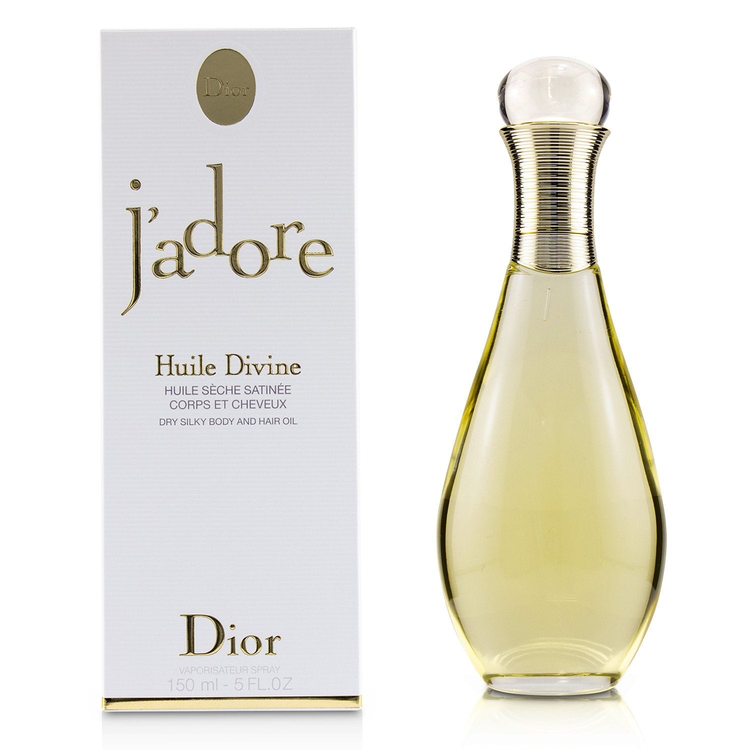 Christian Dior J'Adore Huile Divine Dry Silky Body And Hair Oil  145ml/4.9oz