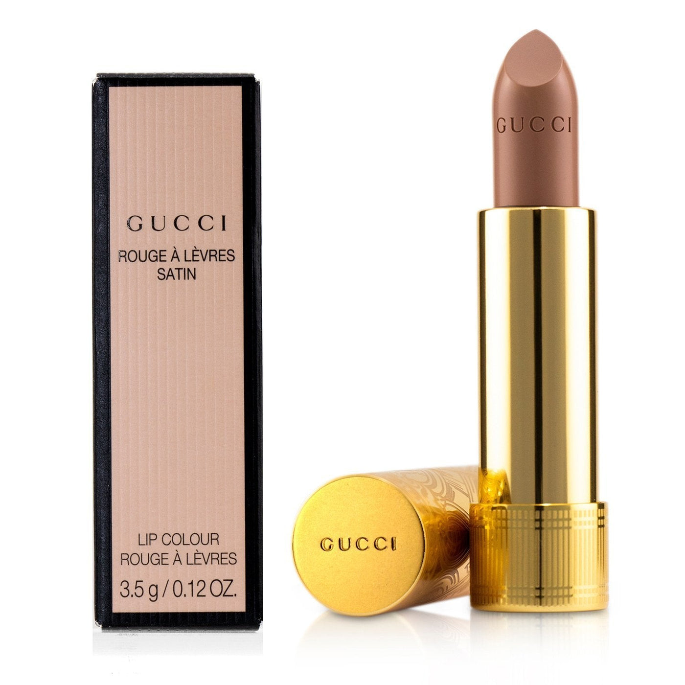 Gucci Rouge A Levres Satin Lip Colour - # 302 Agatha Orange  3.5g/0.12oz